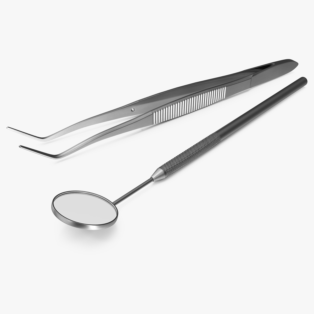 Dental Instruments 3D Models Set