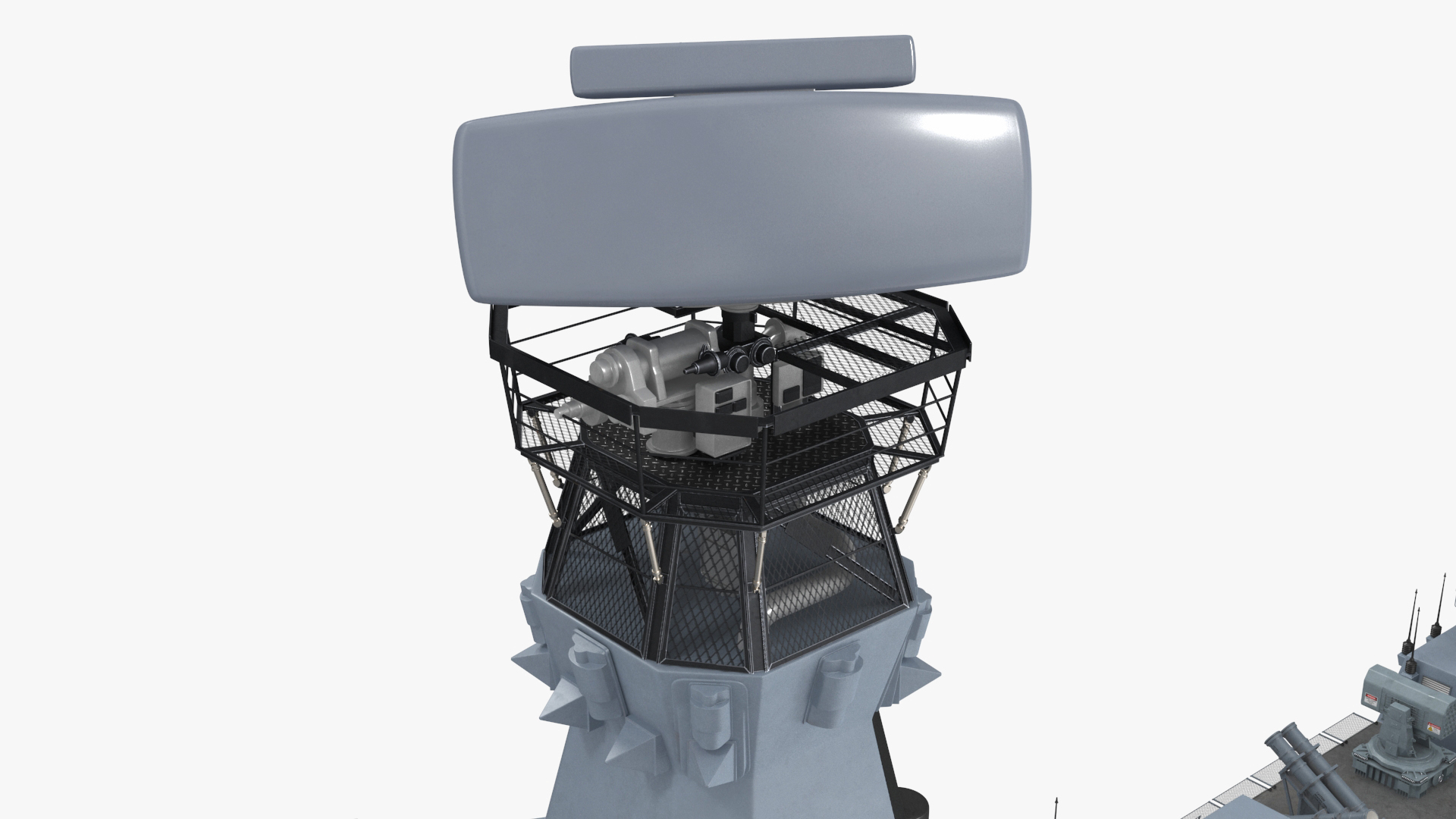 Type 26 Global Combat Ship Rigged for Cinema 4D 3D