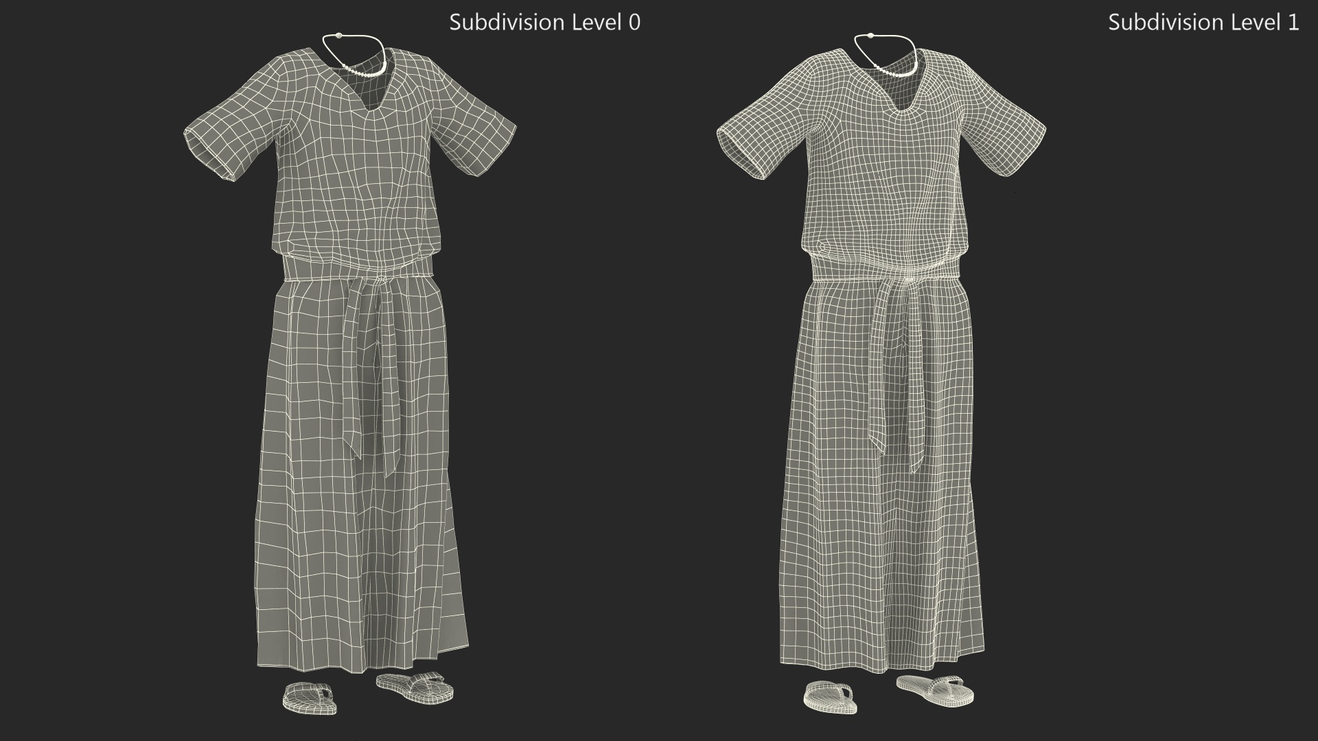 3D Ancient Priest Clothing model
