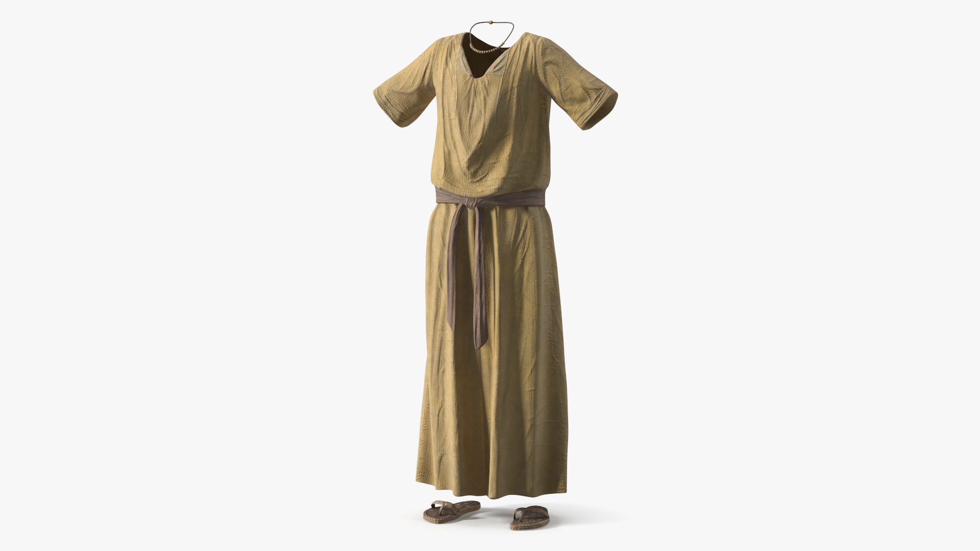 3D Ancient Priest Clothing model