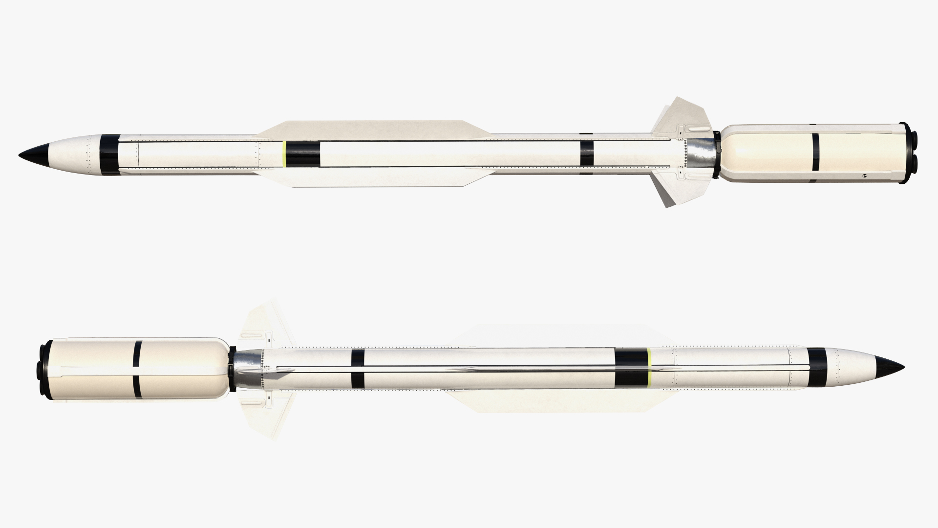 3D Standard Missile 6 model