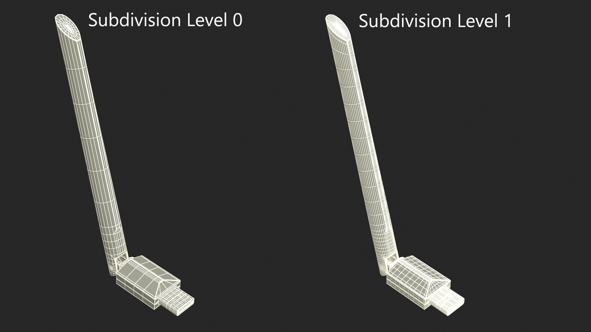 TP Link USB WiFi Adapter 3D model