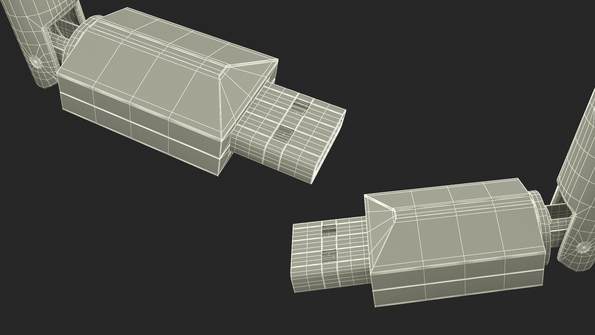 TP Link USB WiFi Adapter 3D model