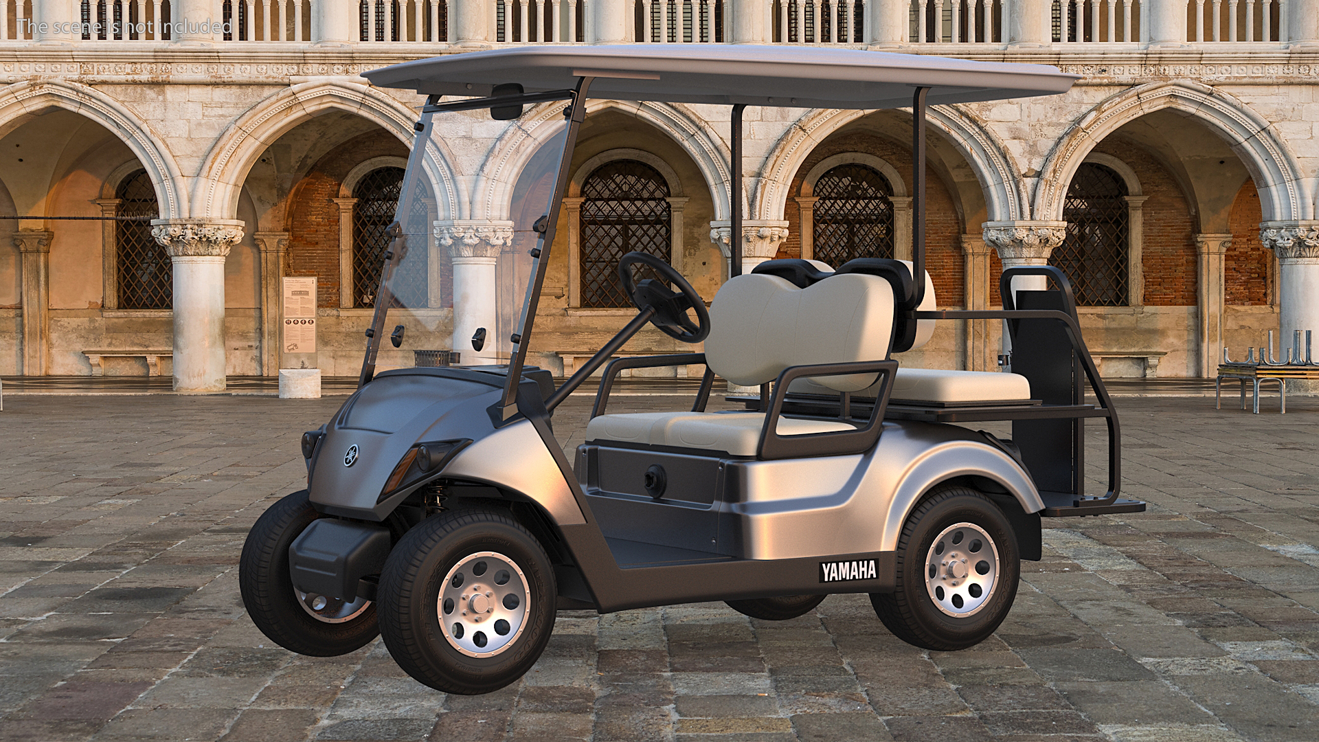 3D model Yamaha The Drive2 PTV 2020 Golf Car