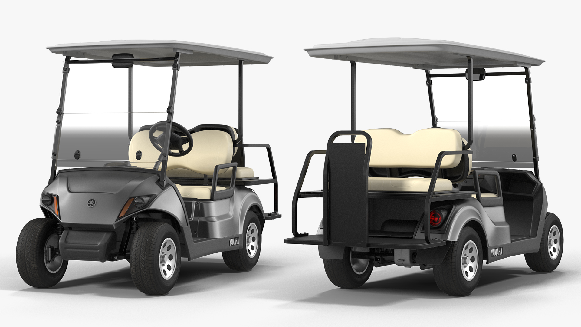 3D model Yamaha The Drive2 PTV 2020 Golf Car