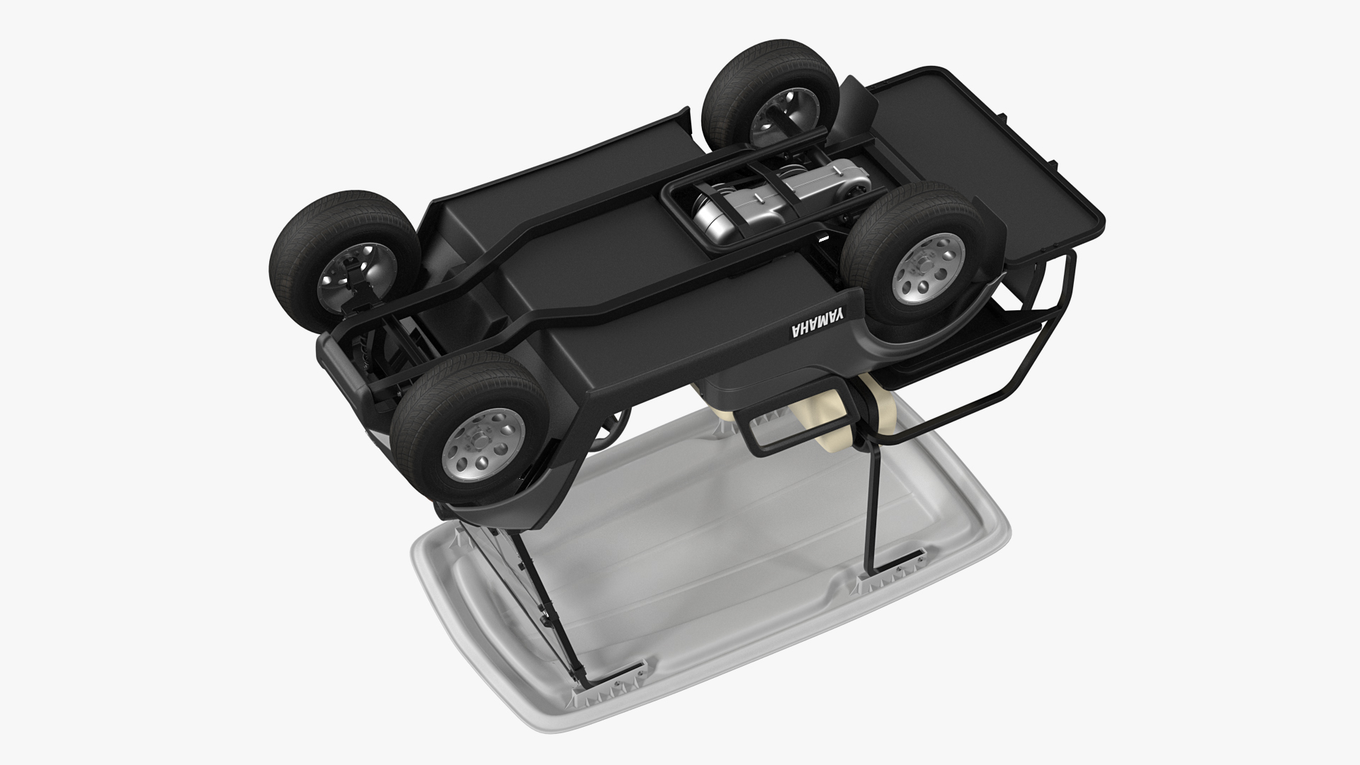 3D model Yamaha The Drive2 PTV 2020 Golf Car