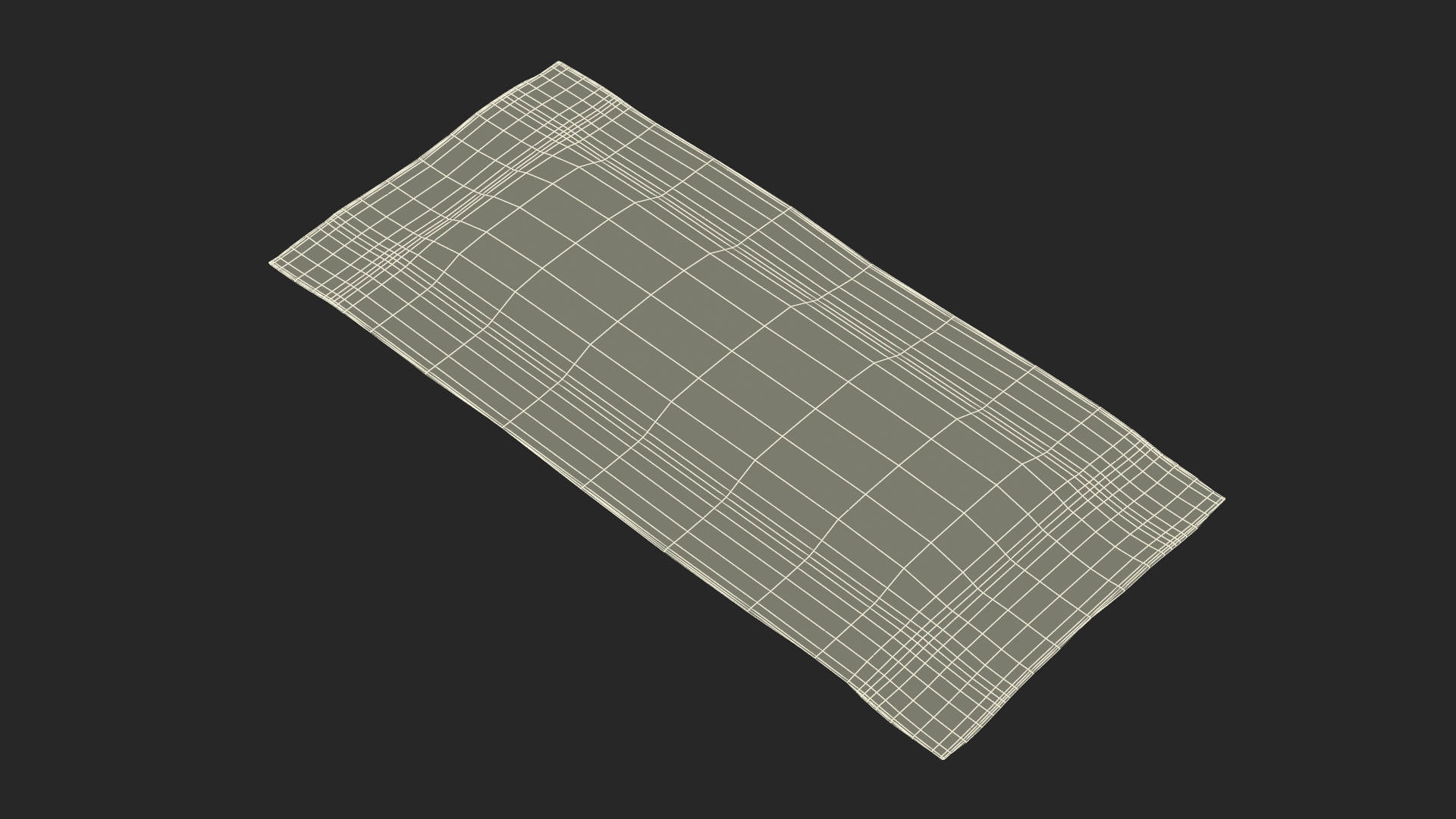 Realistic Sugar Packet 3D
