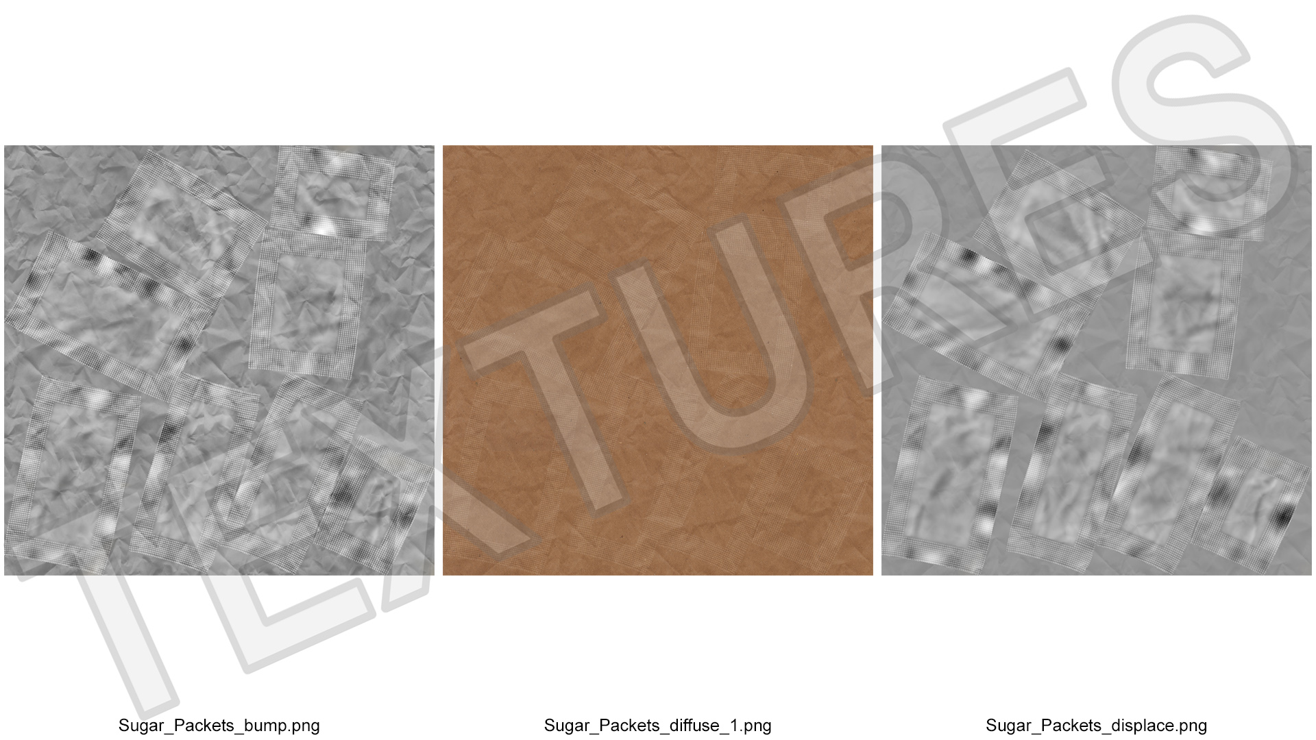 Realistic Sugar Packet 3D