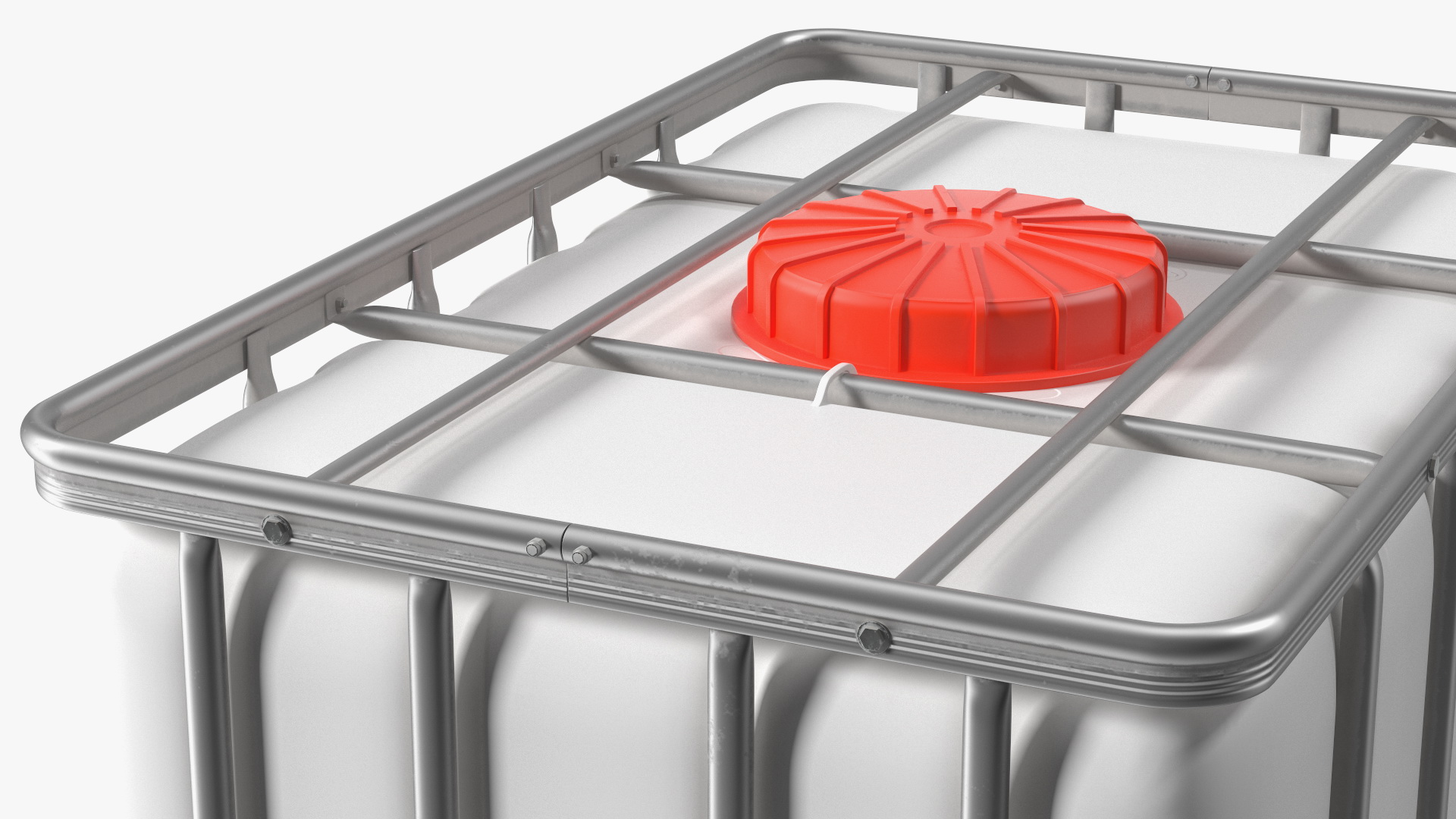 3D model Kruizinga IBC Container 640 Litre UN Approved Plastic Pallet