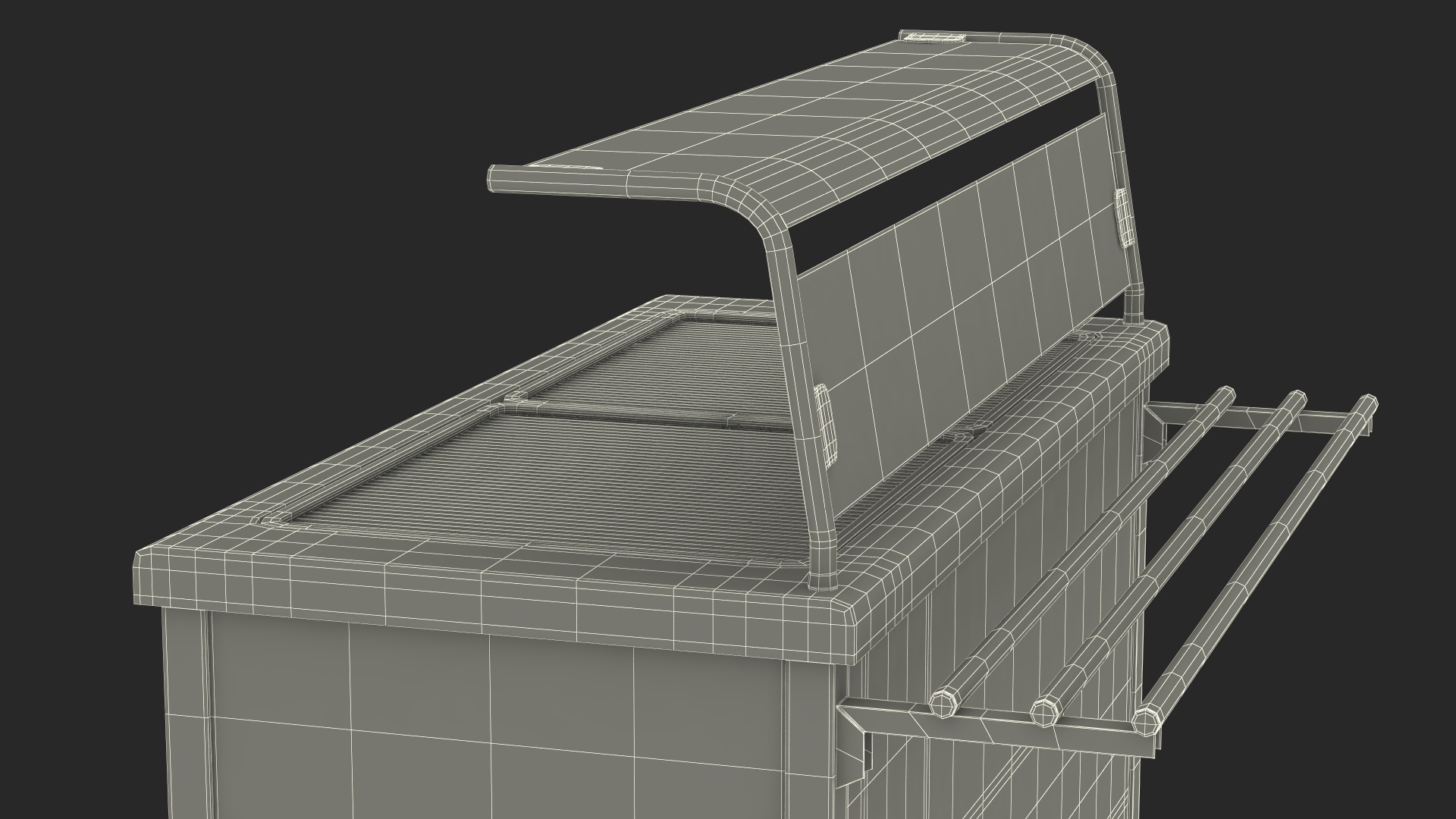 Counter Heated Service Line 3D