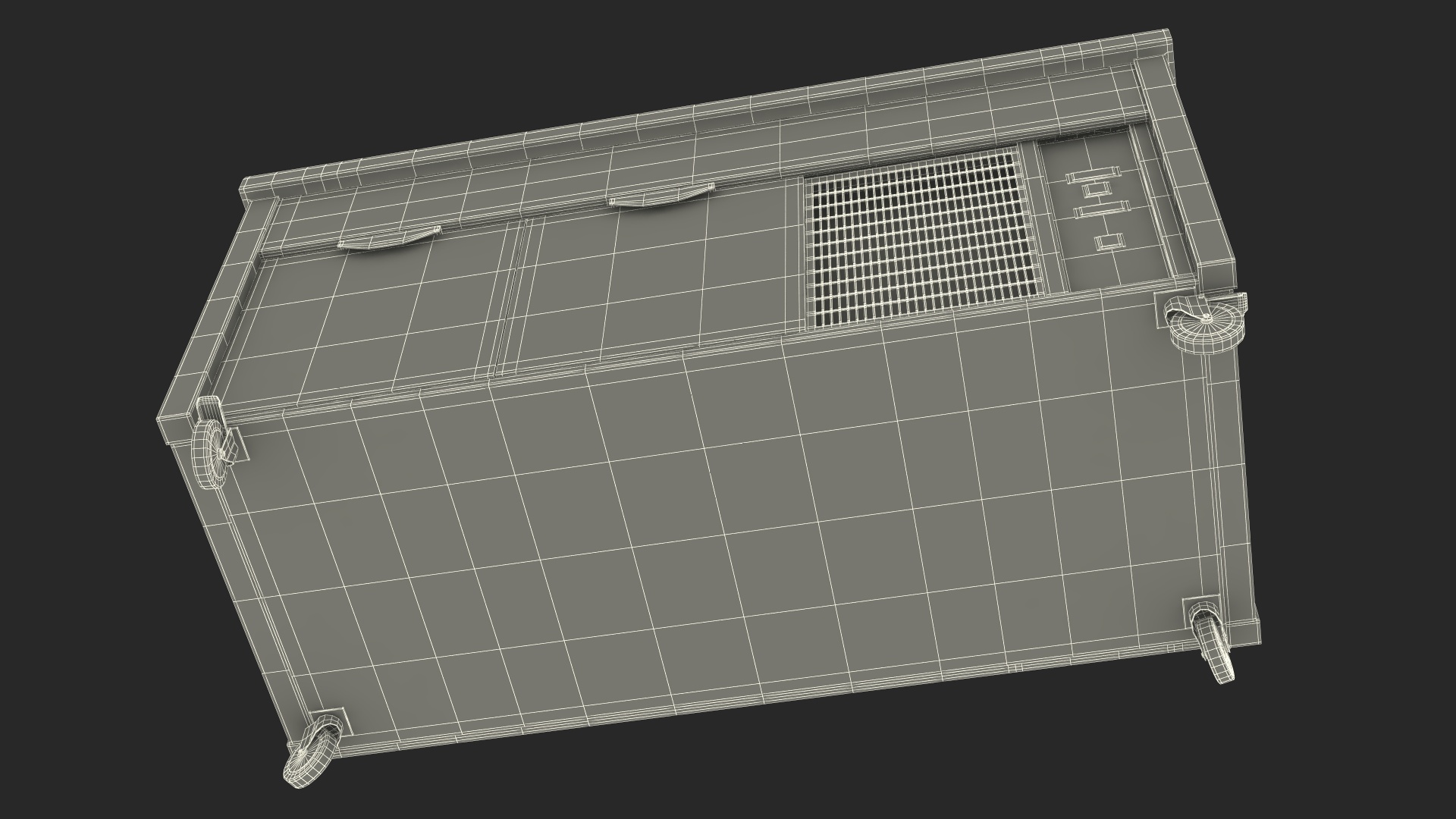Counter Heated Service Line 3D