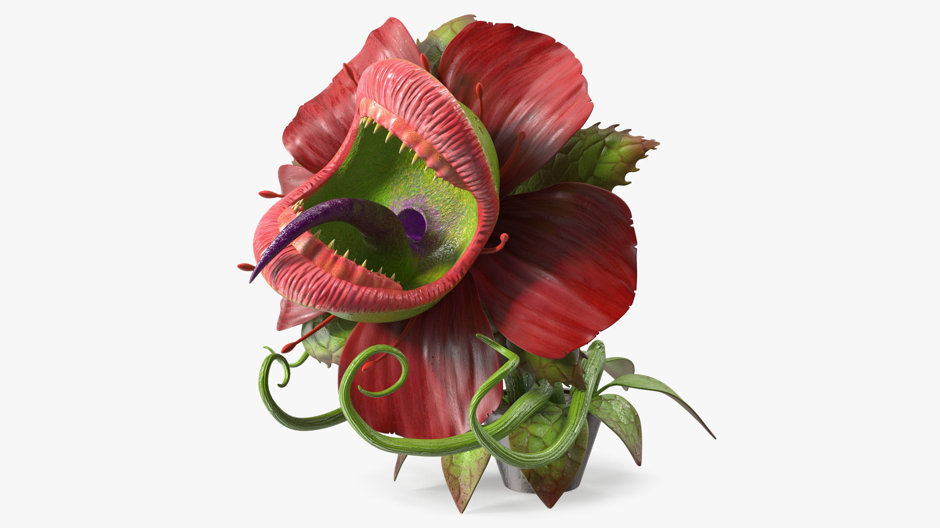 Angry Plant Monster 3D model