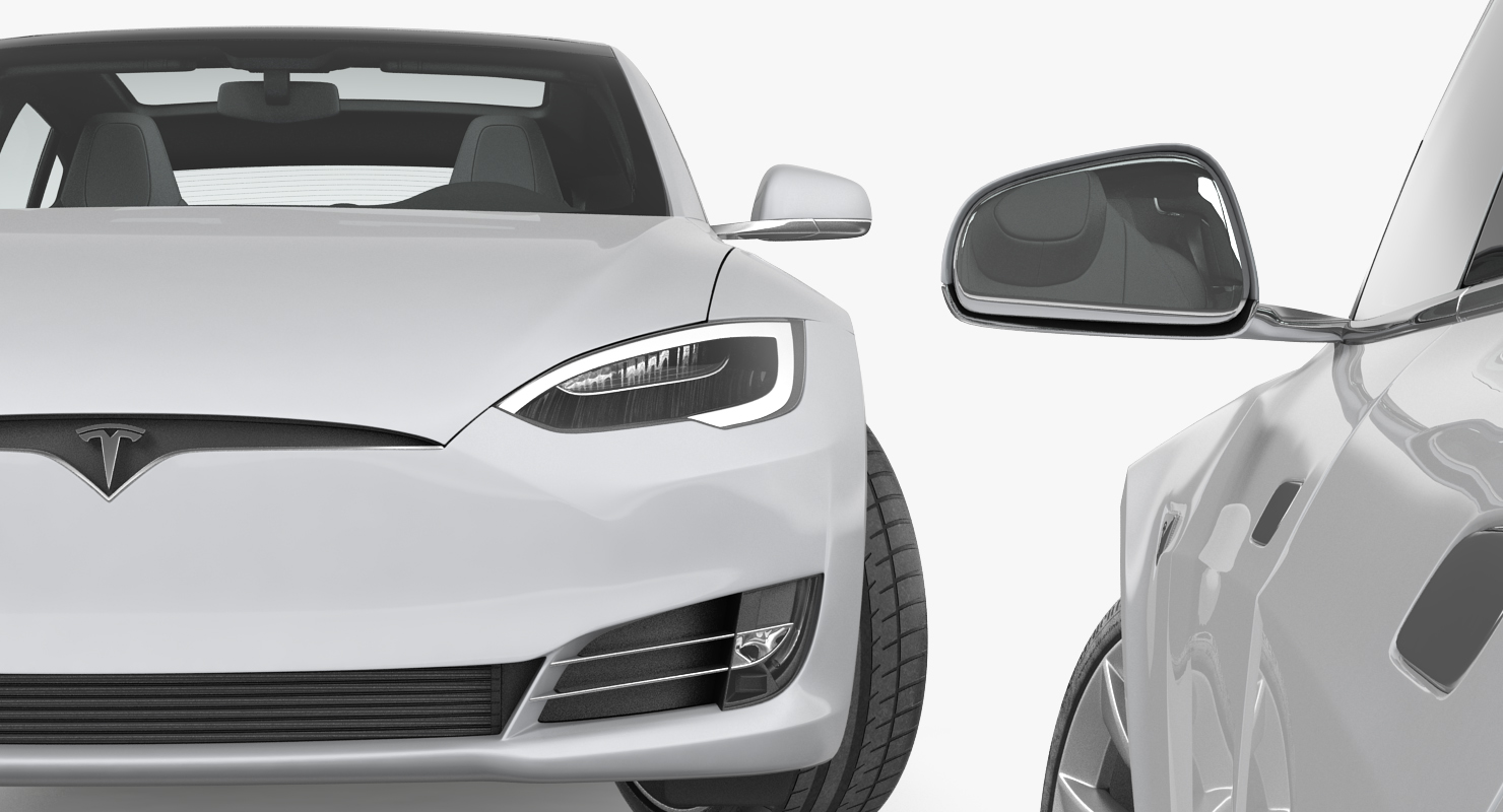 Tesla Model S P100D 2017 3D model