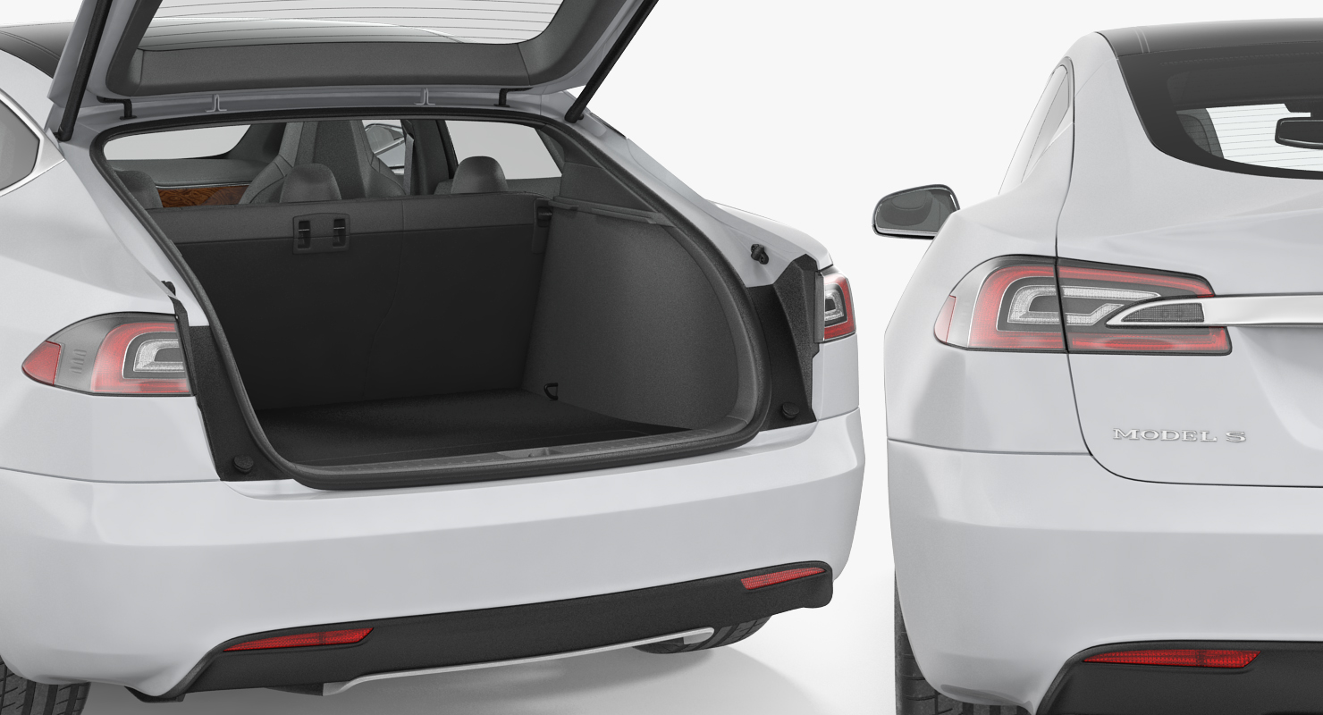 Tesla Model S P100D 2017 3D model