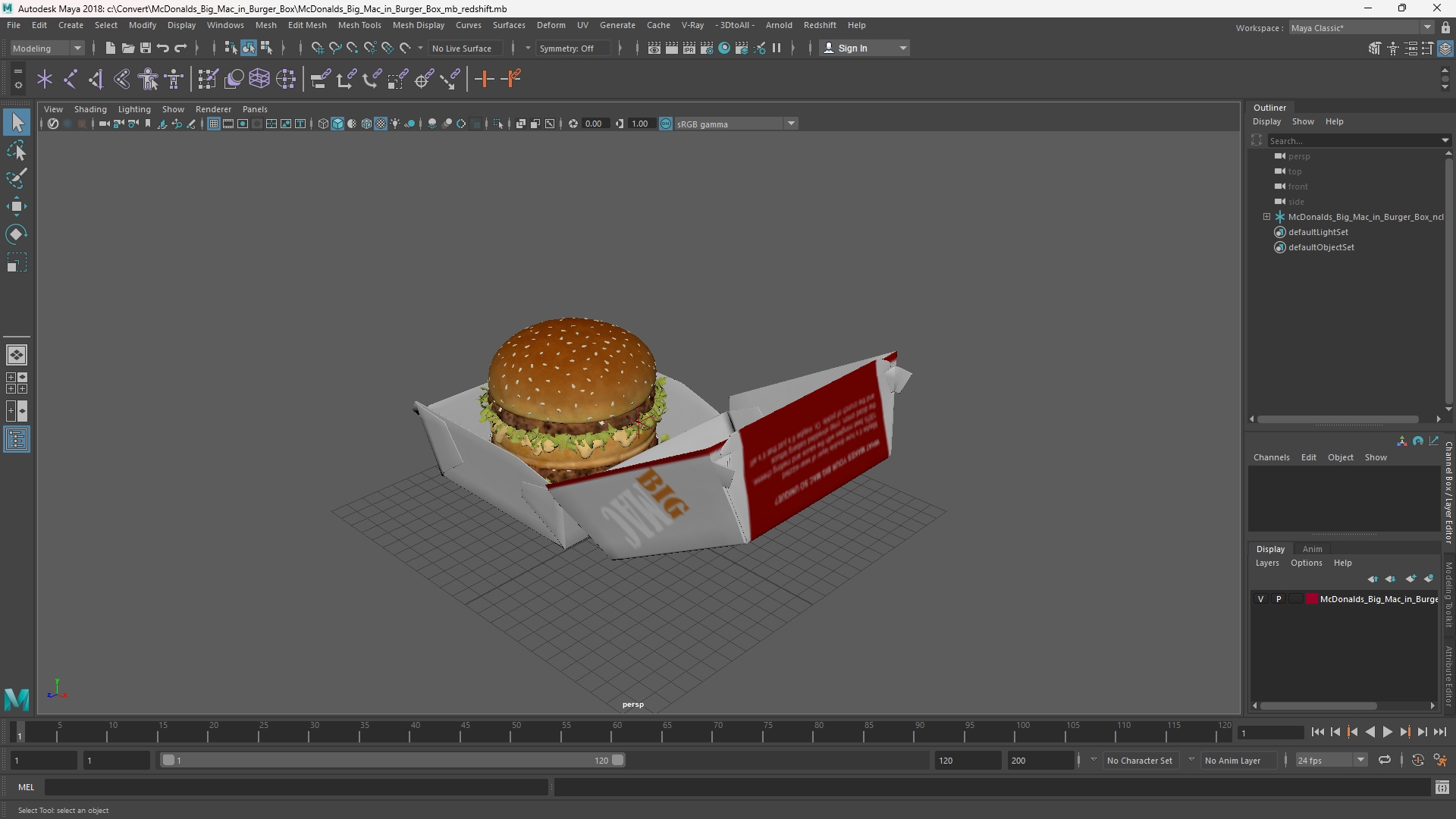 McDonalds Big Mac in Burger Box - view 11