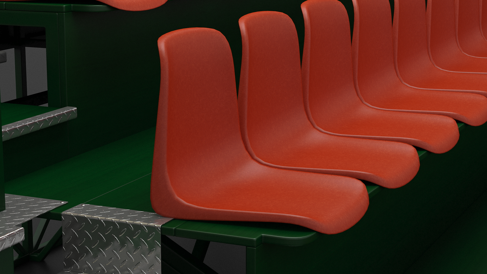3D Mobile Tiered Seating