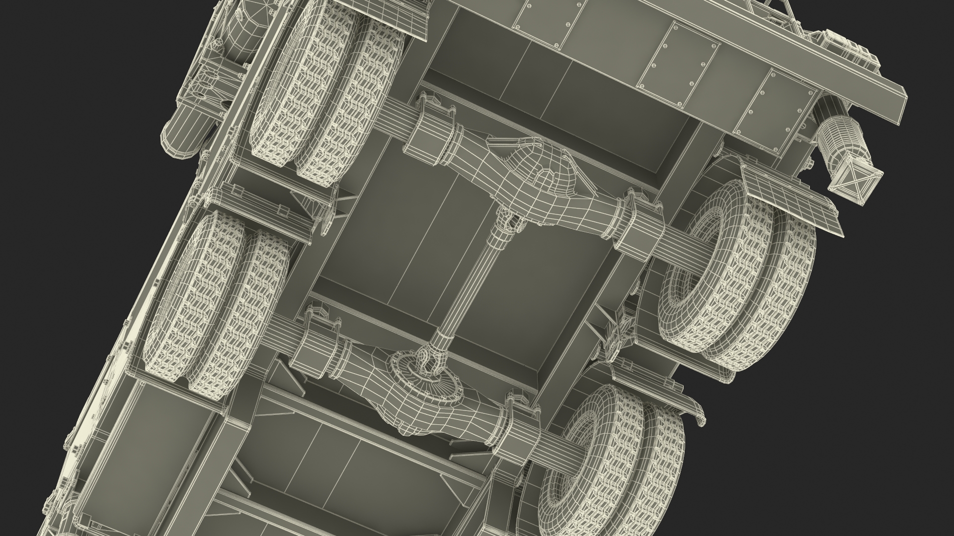 3D Crotale NG Air Defense Missile System Rigged for Maya model