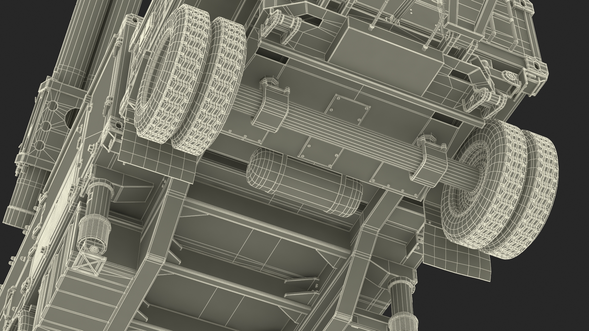 3D Crotale NG Air Defense Missile System Rigged for Maya model