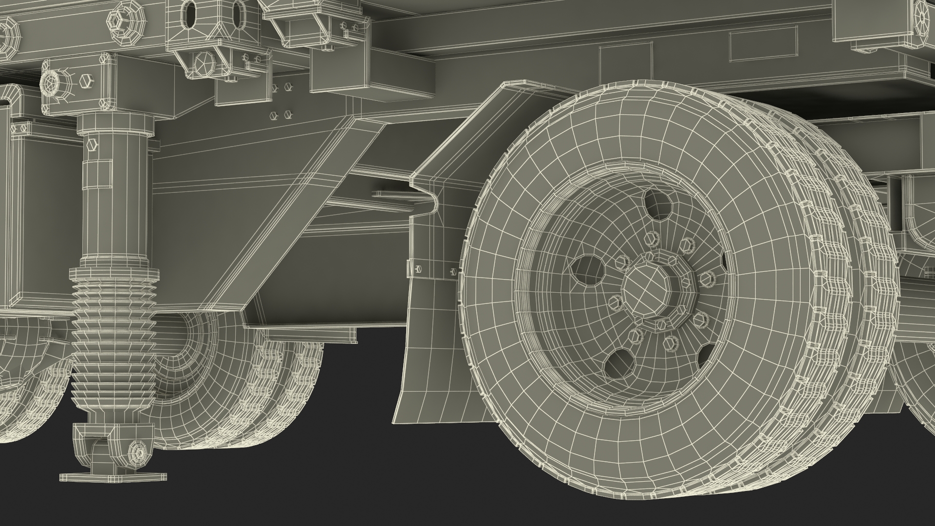 3D Crotale NG Air Defense Missile System Rigged for Maya model