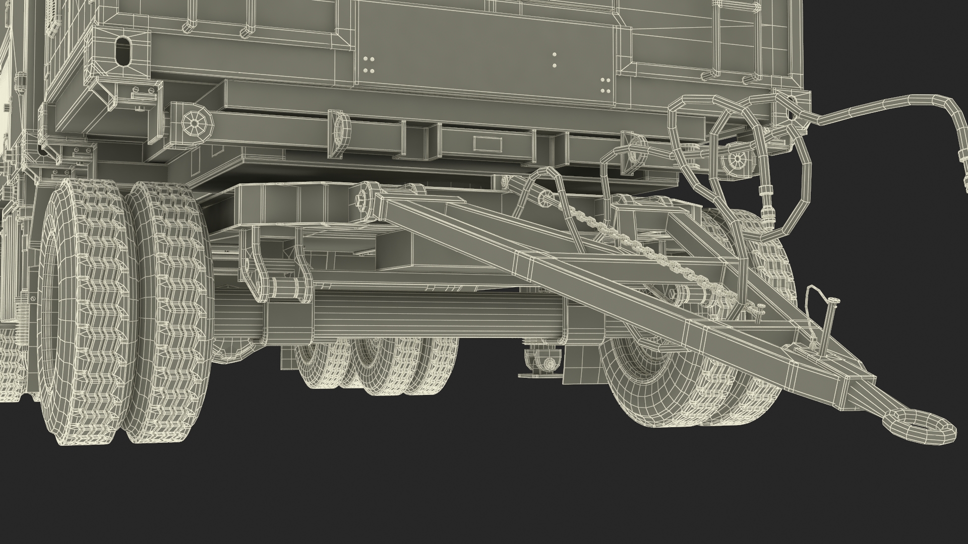3D Crotale NG Air Defense Missile System Rigged for Maya model