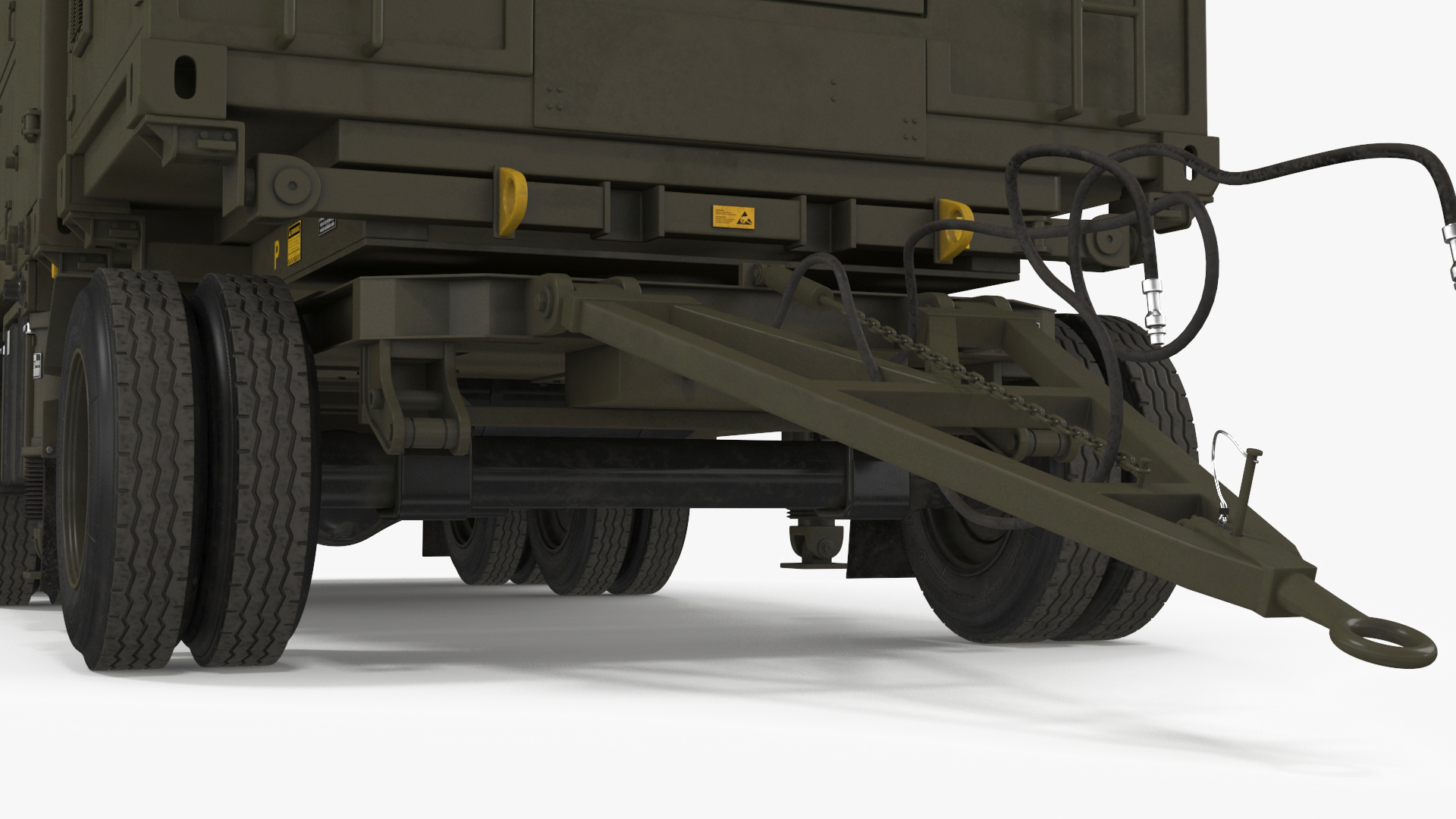 3D Crotale NG Air Defense Missile System Rigged for Maya model