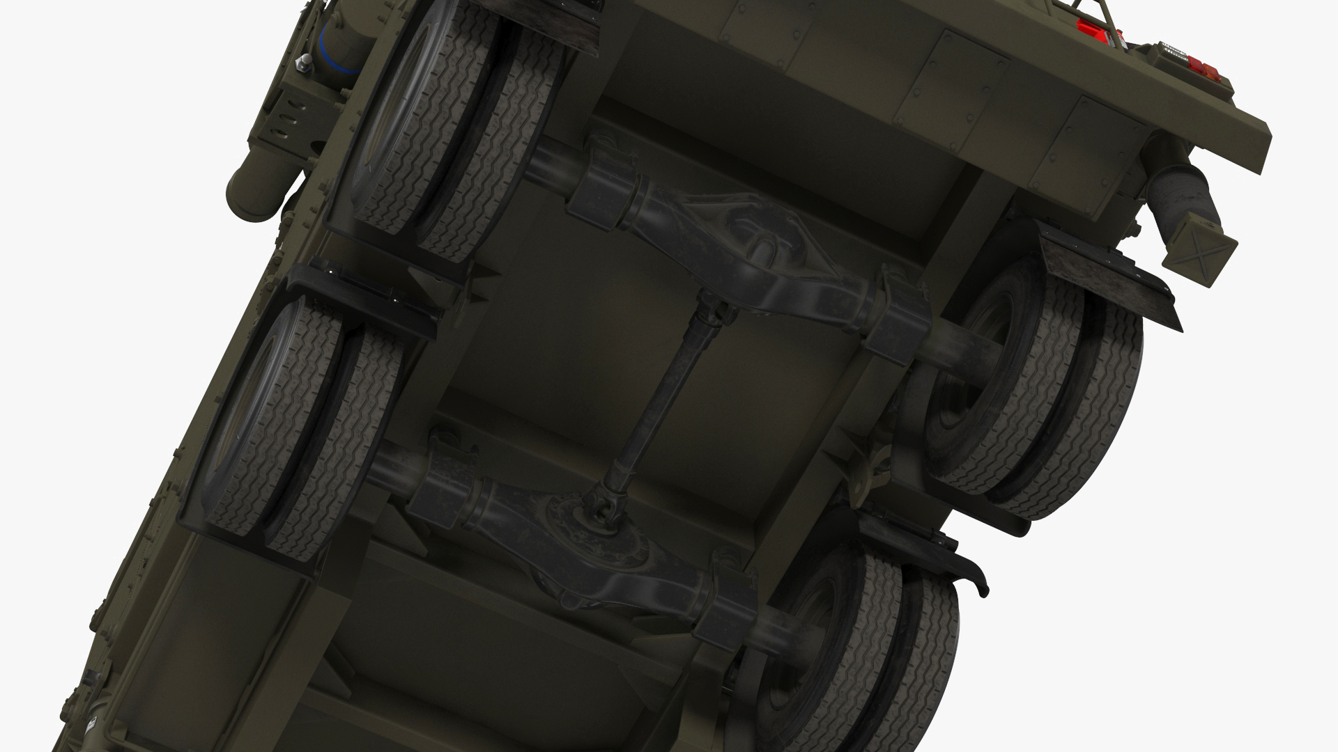 3D Crotale NG Air Defense Missile System Rigged for Maya model