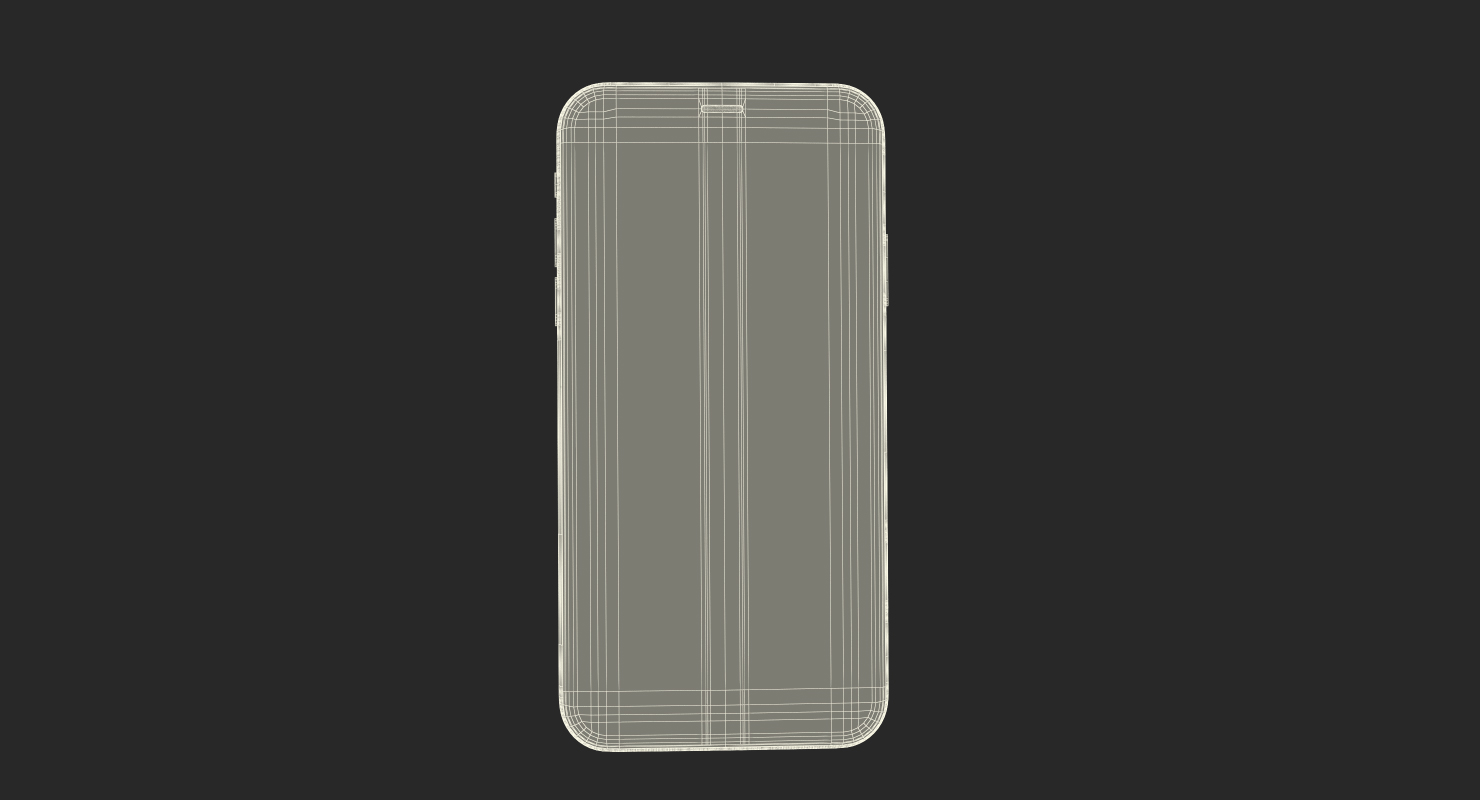 3D iPhone XR Yellow