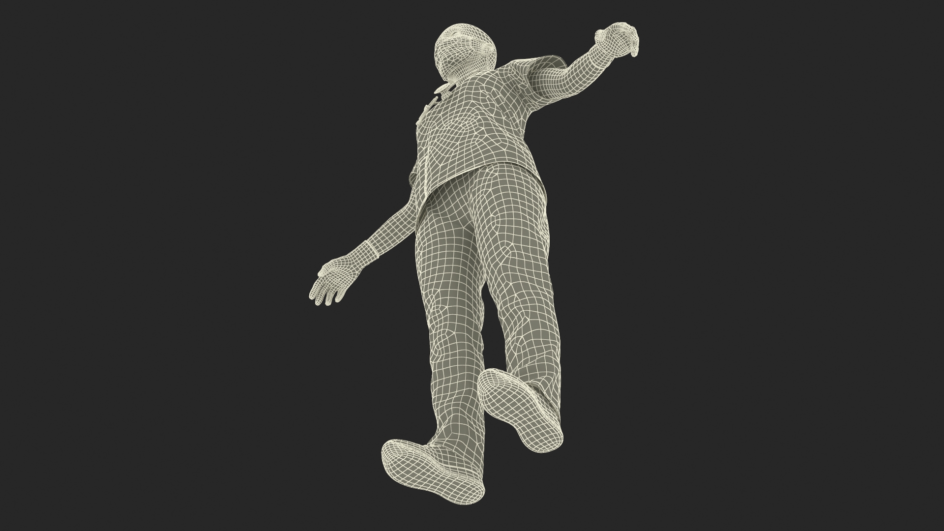 Female Surgeon Wearing Surgical Gown Fur Rigged 3D