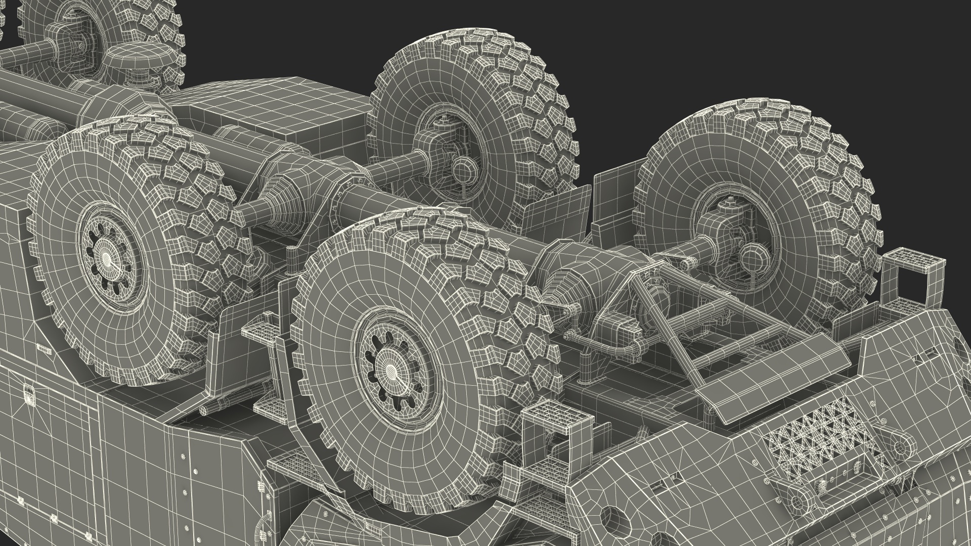 Morana Self-Propelled Howitzer Gun 3D model
