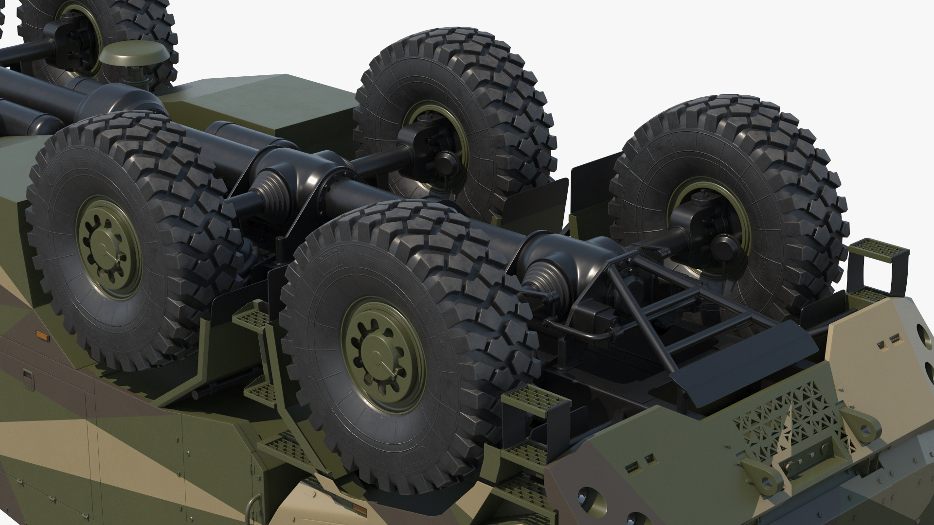 Morana Self-Propelled Howitzer Gun 3D model