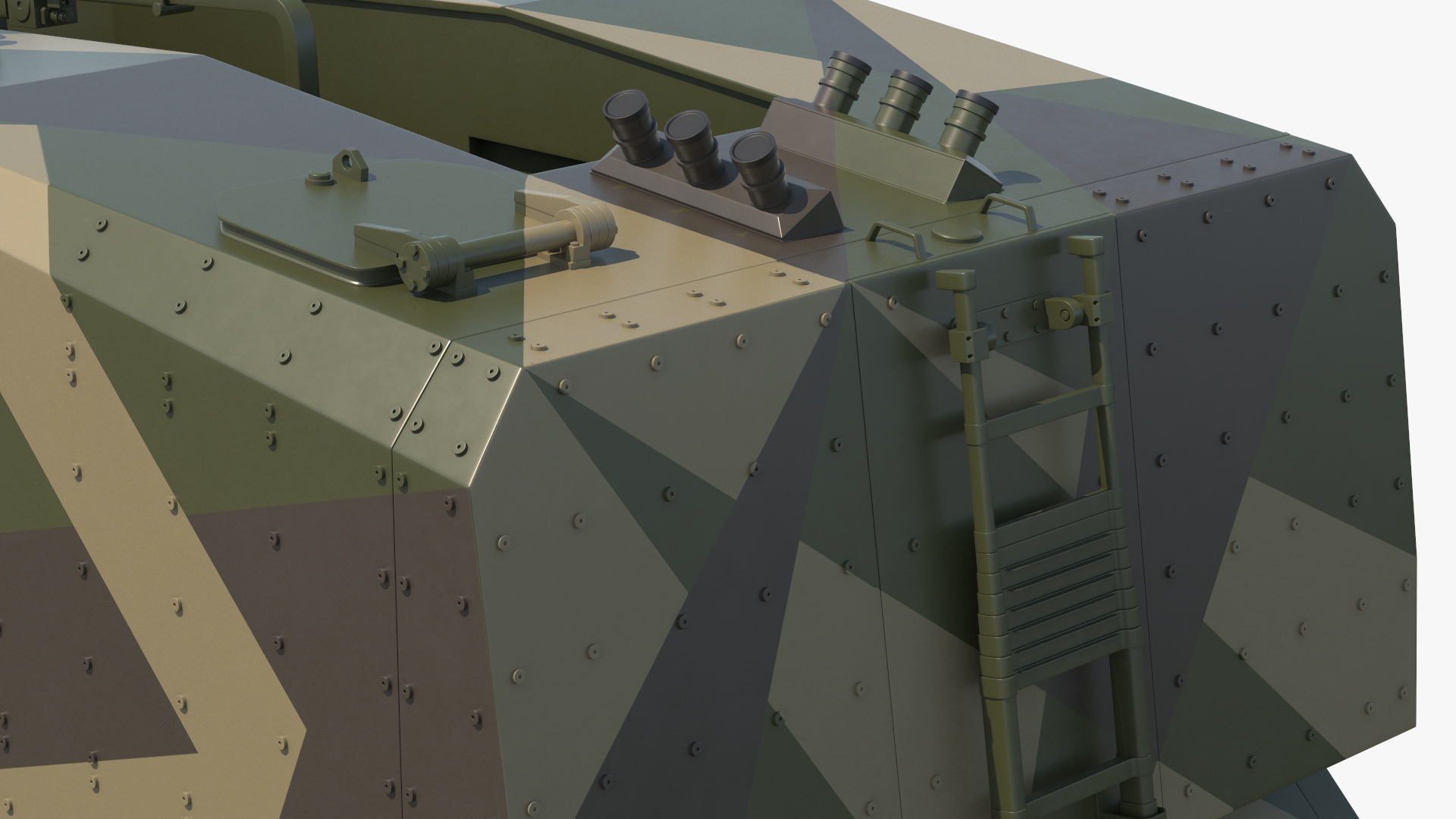 Morana Self-Propelled Howitzer Gun 3D model