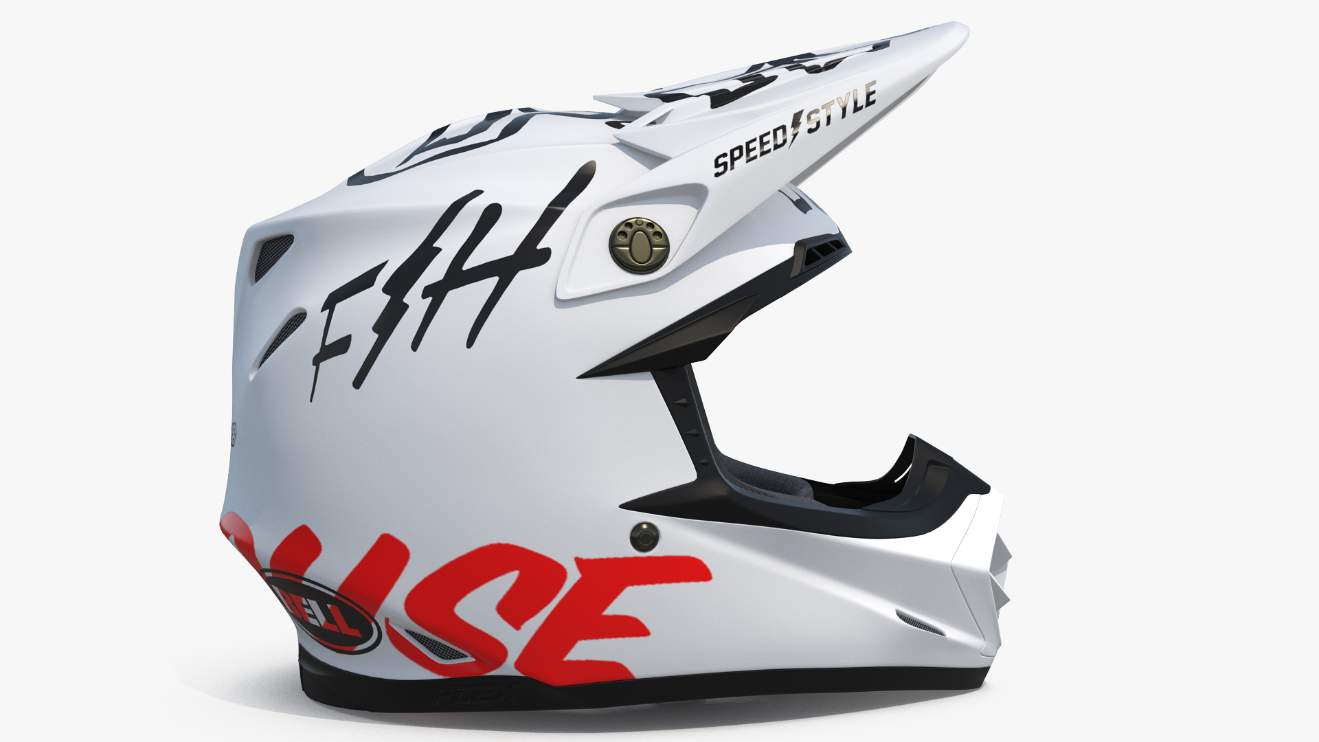 Motorcycle Helmet Bell 3D