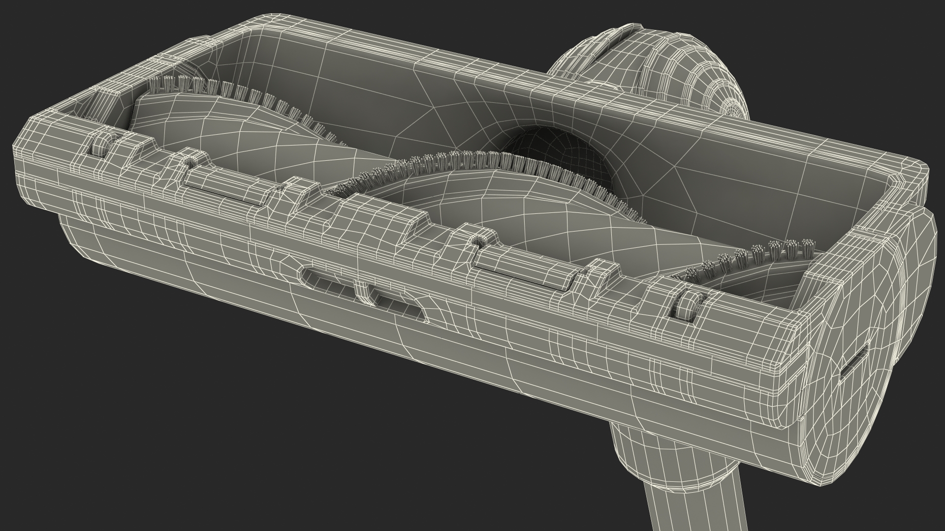 3D Vacuum Turbine Nozzle with Tube