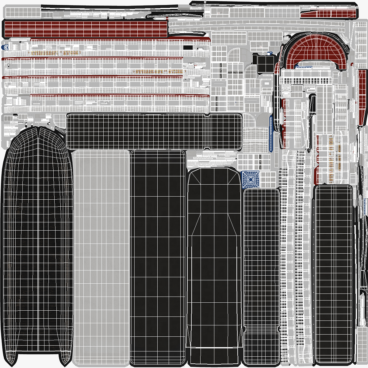 Wheeled Steamboat 3D