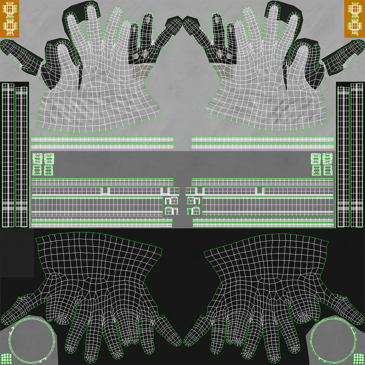 3D Spacesuit Gloves