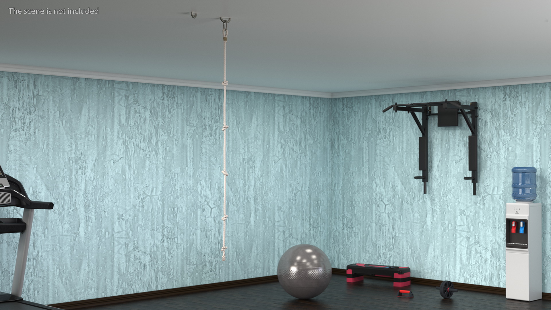 3D Knotted Climbing Rope
