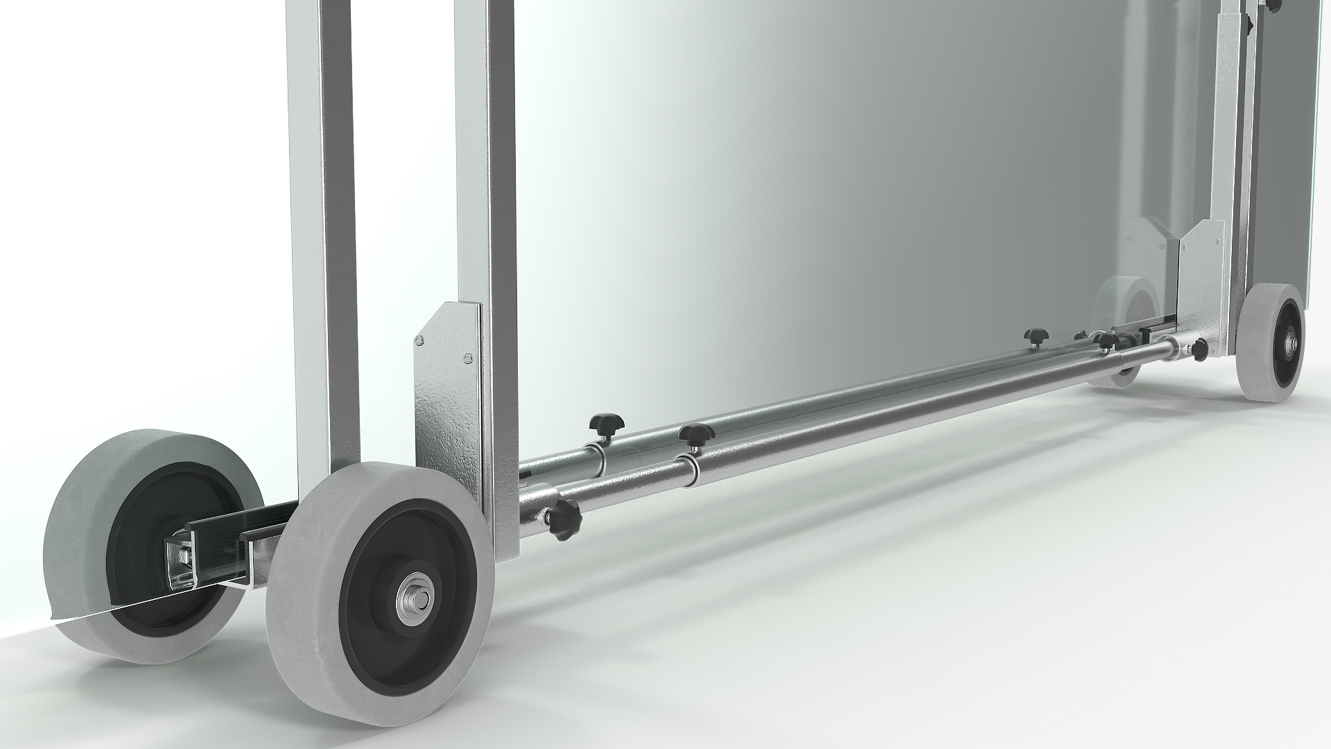 Glass Panel Transport Trolley 3D model