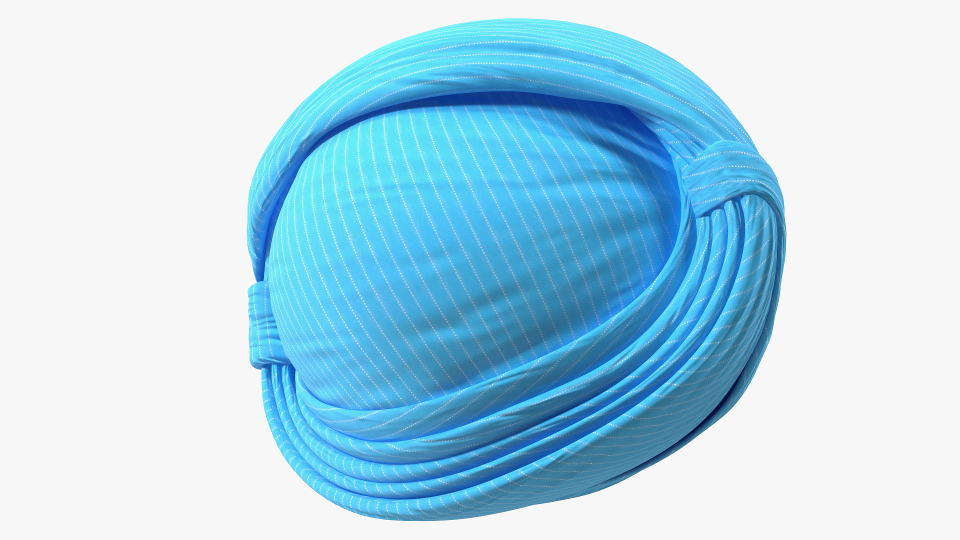 3D Turban Blue