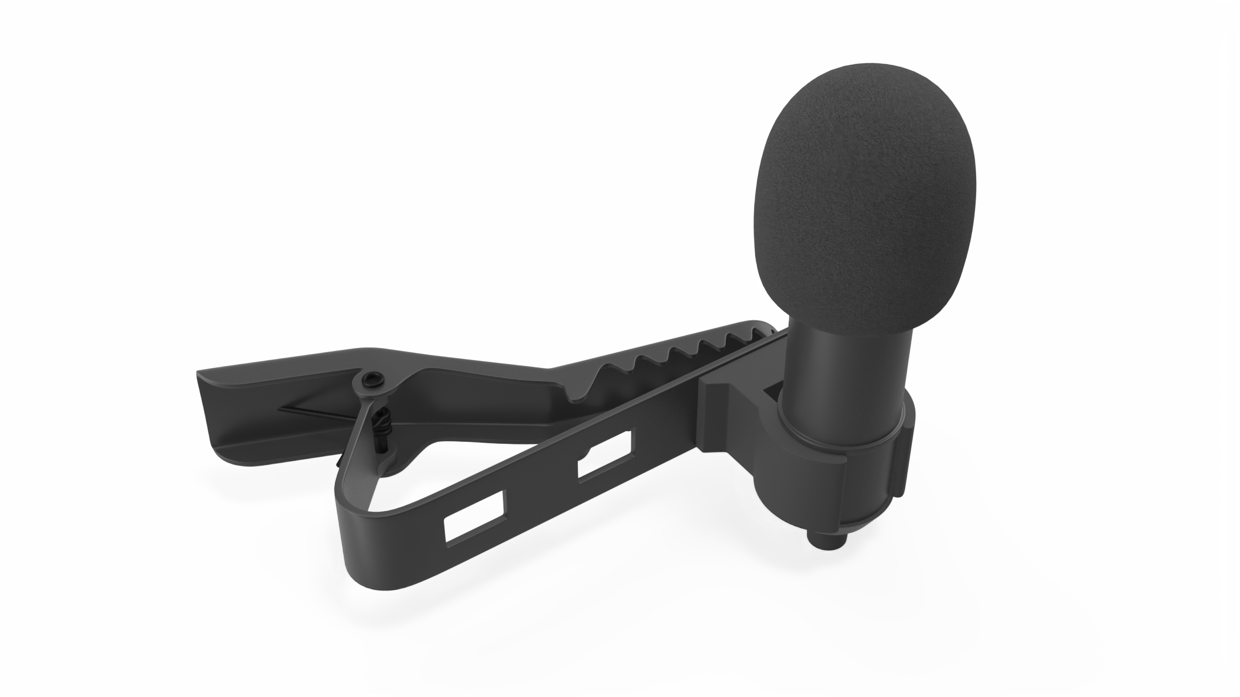3D Lavalier Lapel Clip On Microphone model