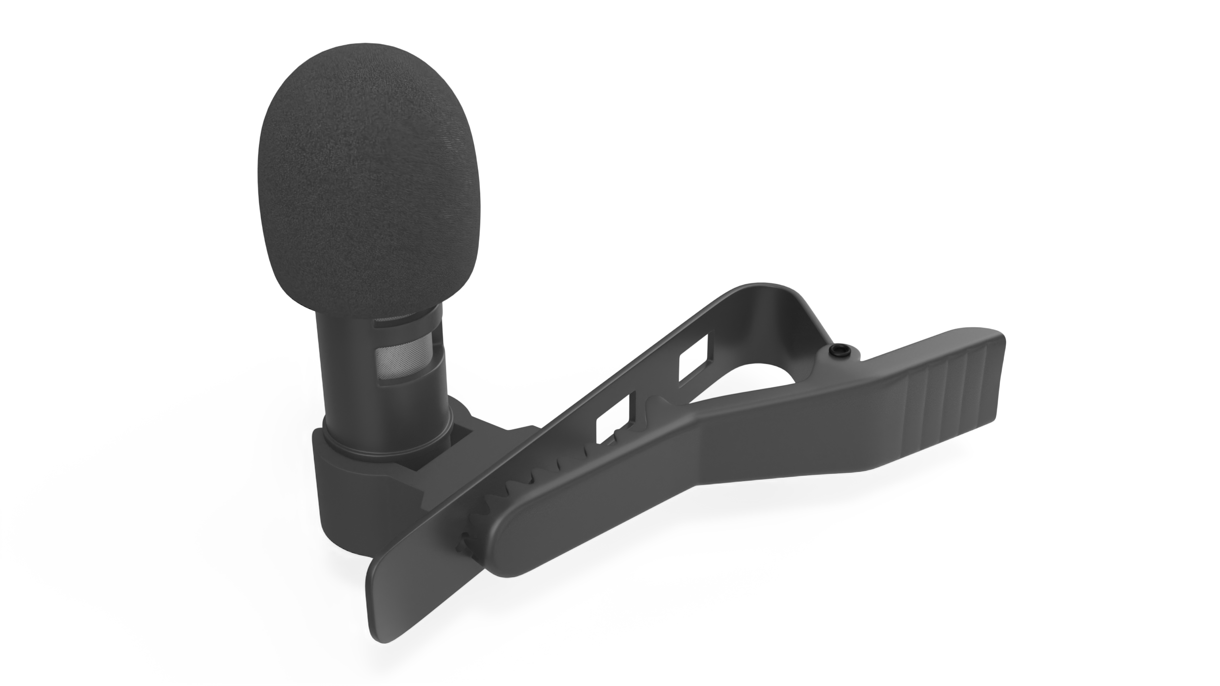 3D Lavalier Lapel Clip On Microphone model