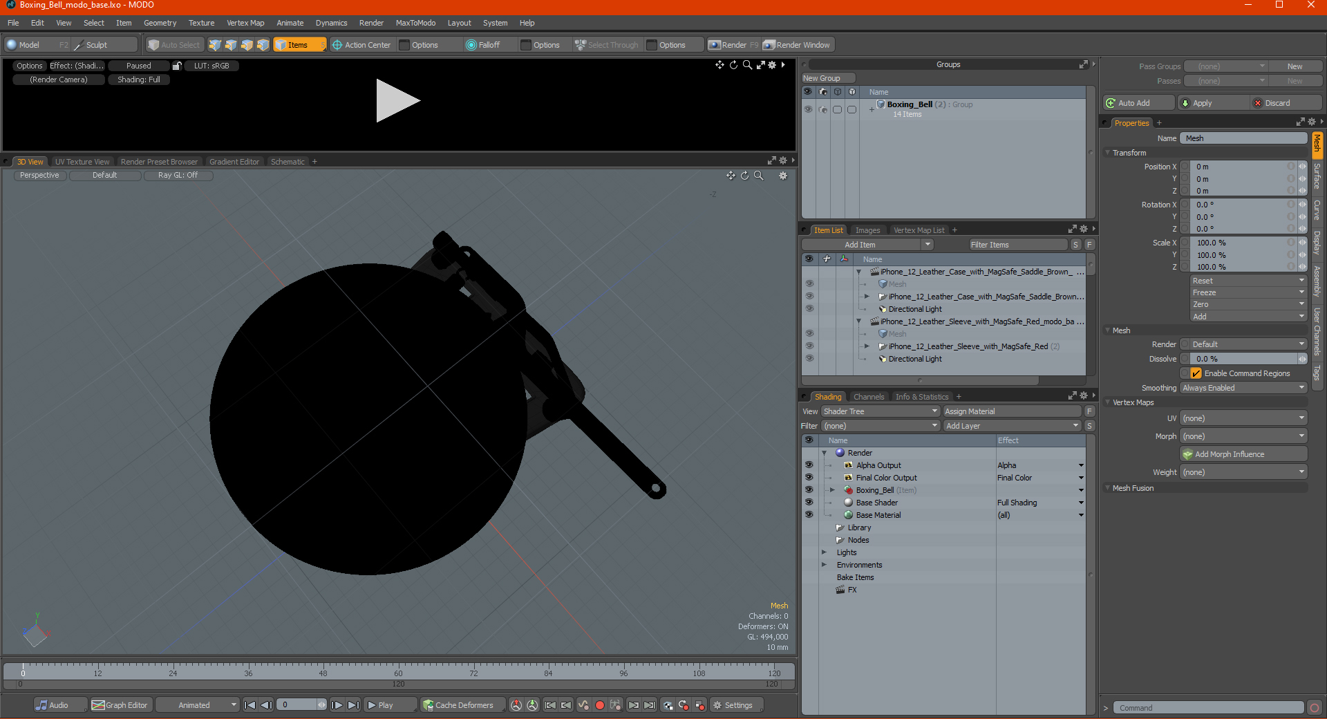 3D Boxing Bell