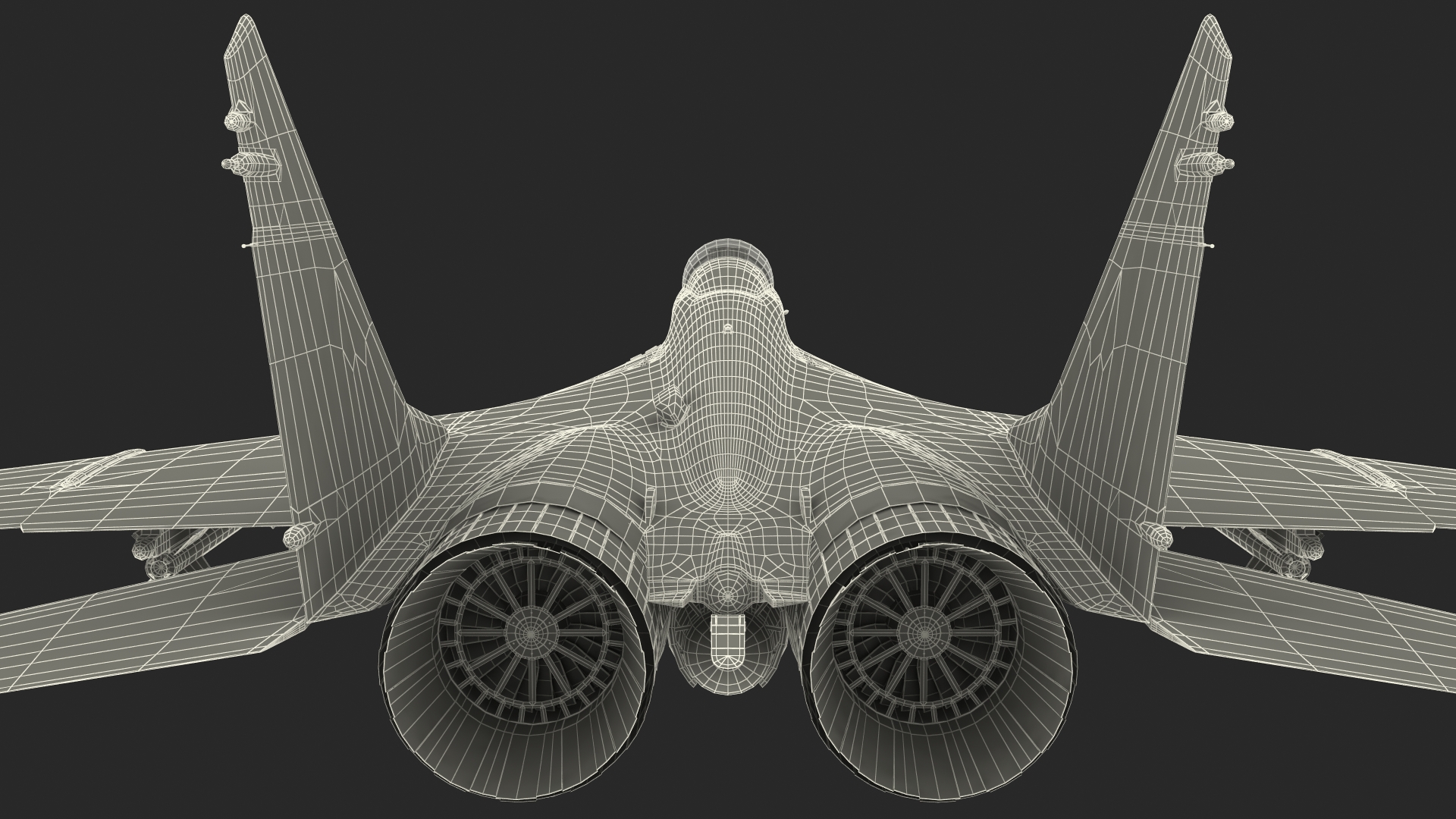 3D model MiG 29 Multirole Fighter Aircraft Flight