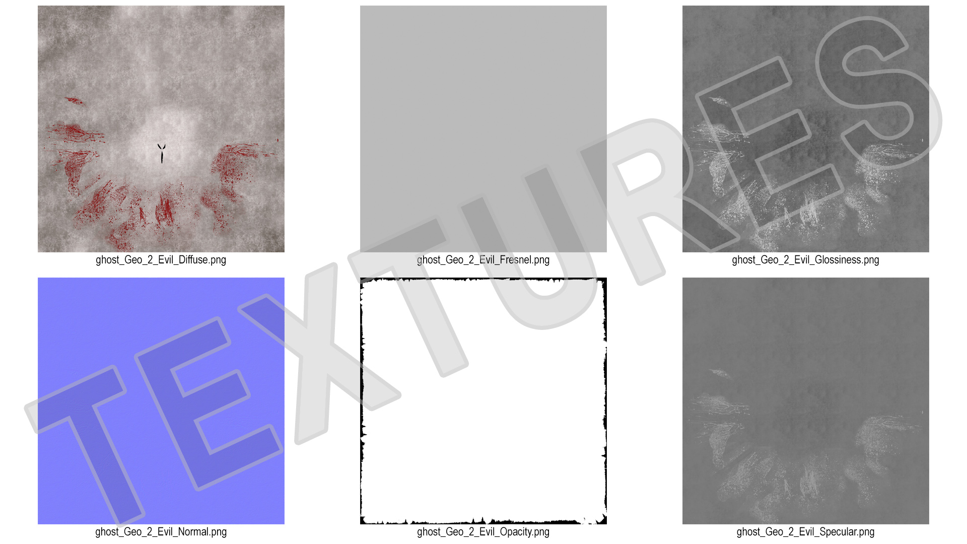 3D Bloody Evil Ghost Bedsheet