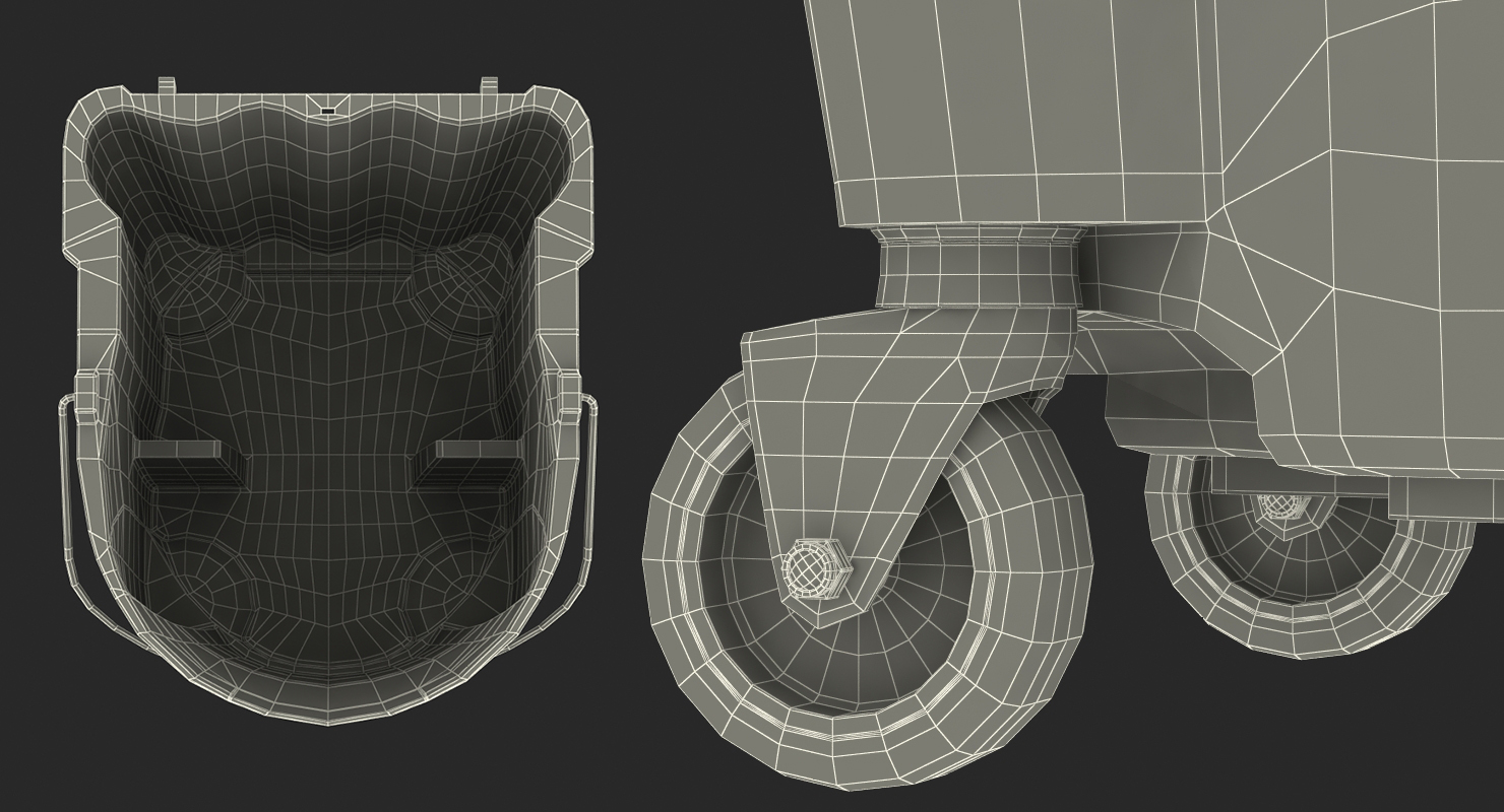 Bucket Trolley 3D model
