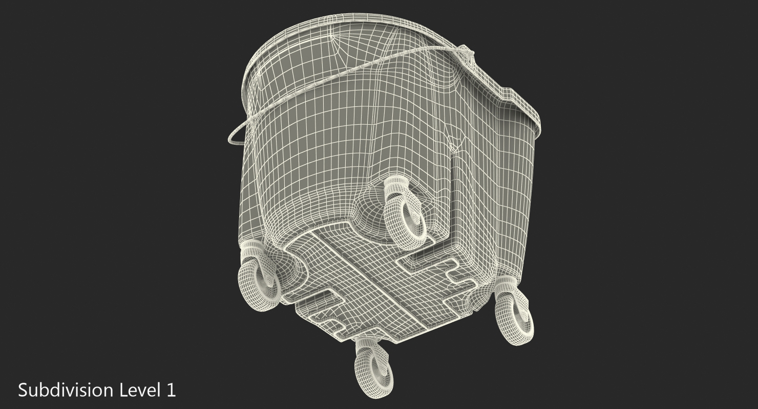 Bucket Trolley 3D model