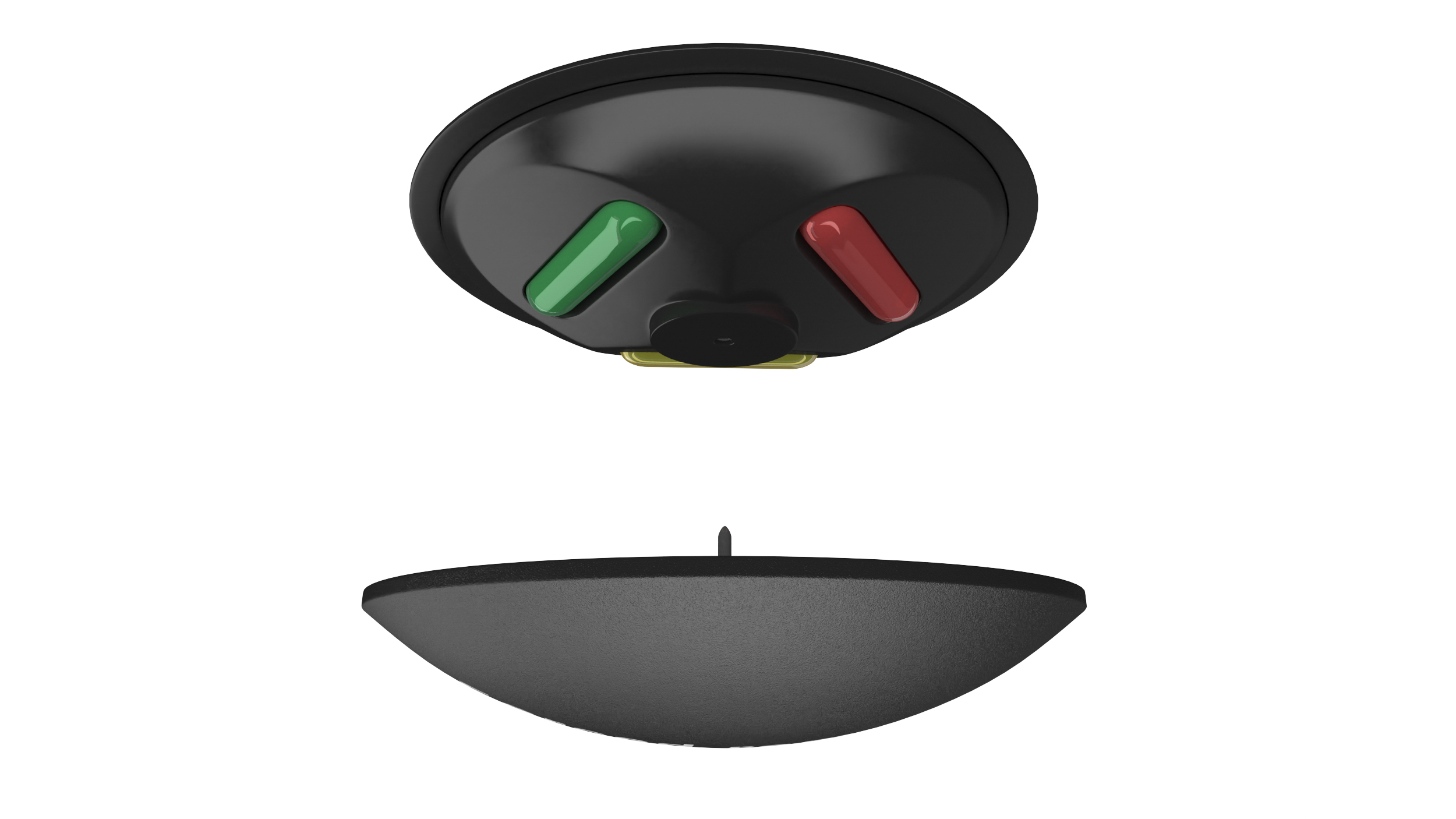 Anti-theft Ink Tag Black 3D model