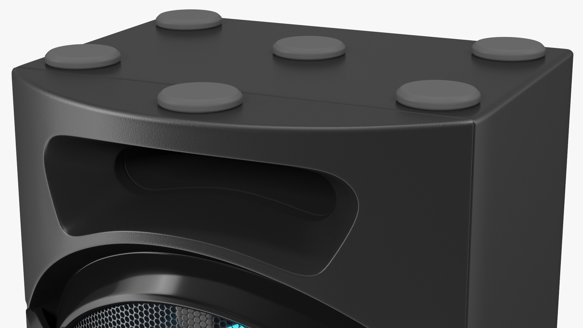 3D model Sony V21 High Power Audio System ON