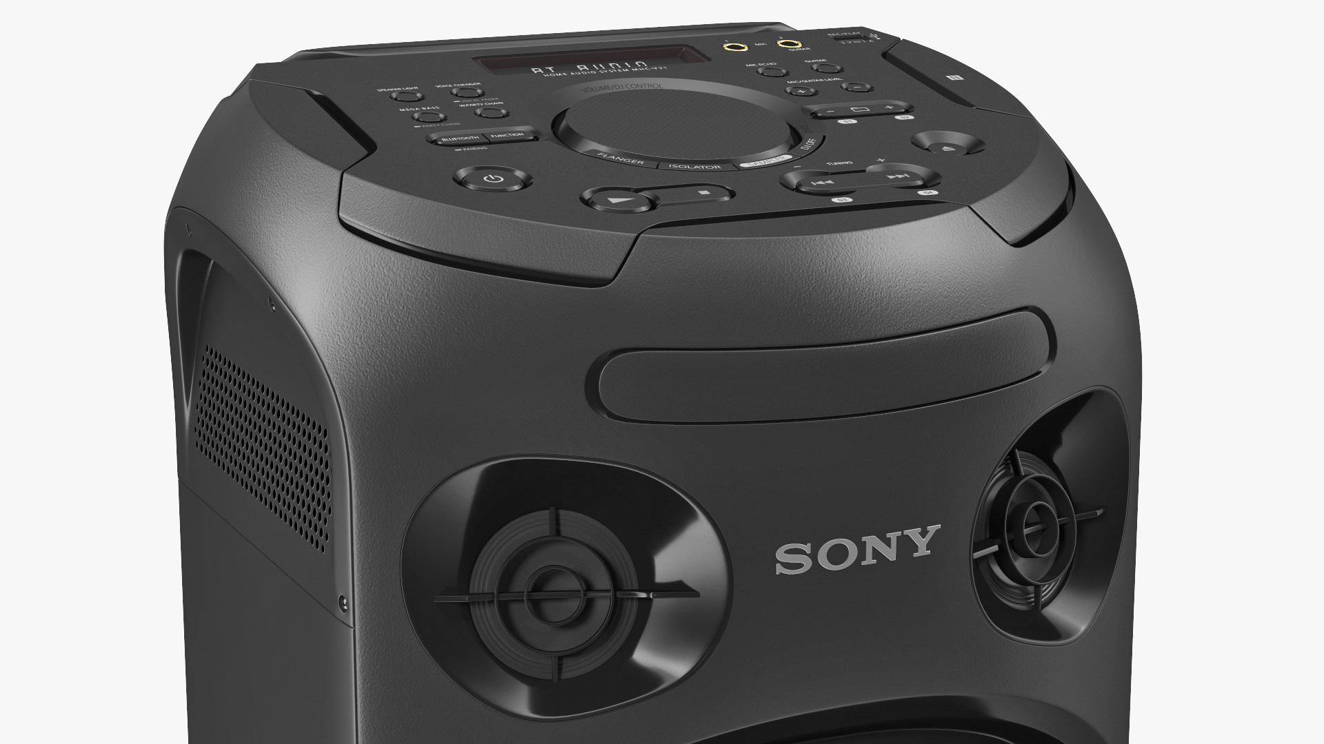 3D model Sony V21 High Power Audio System ON