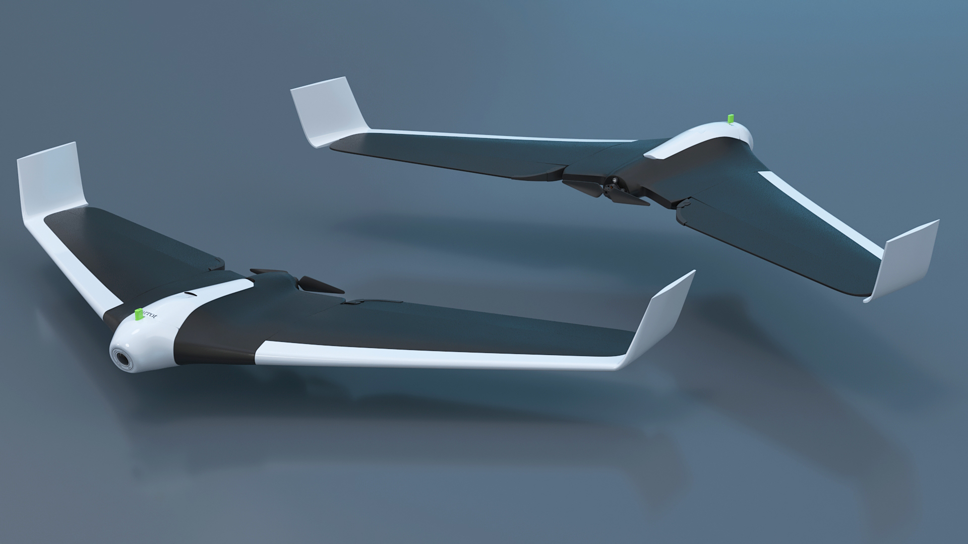 3D model UAV Control Station with Drone