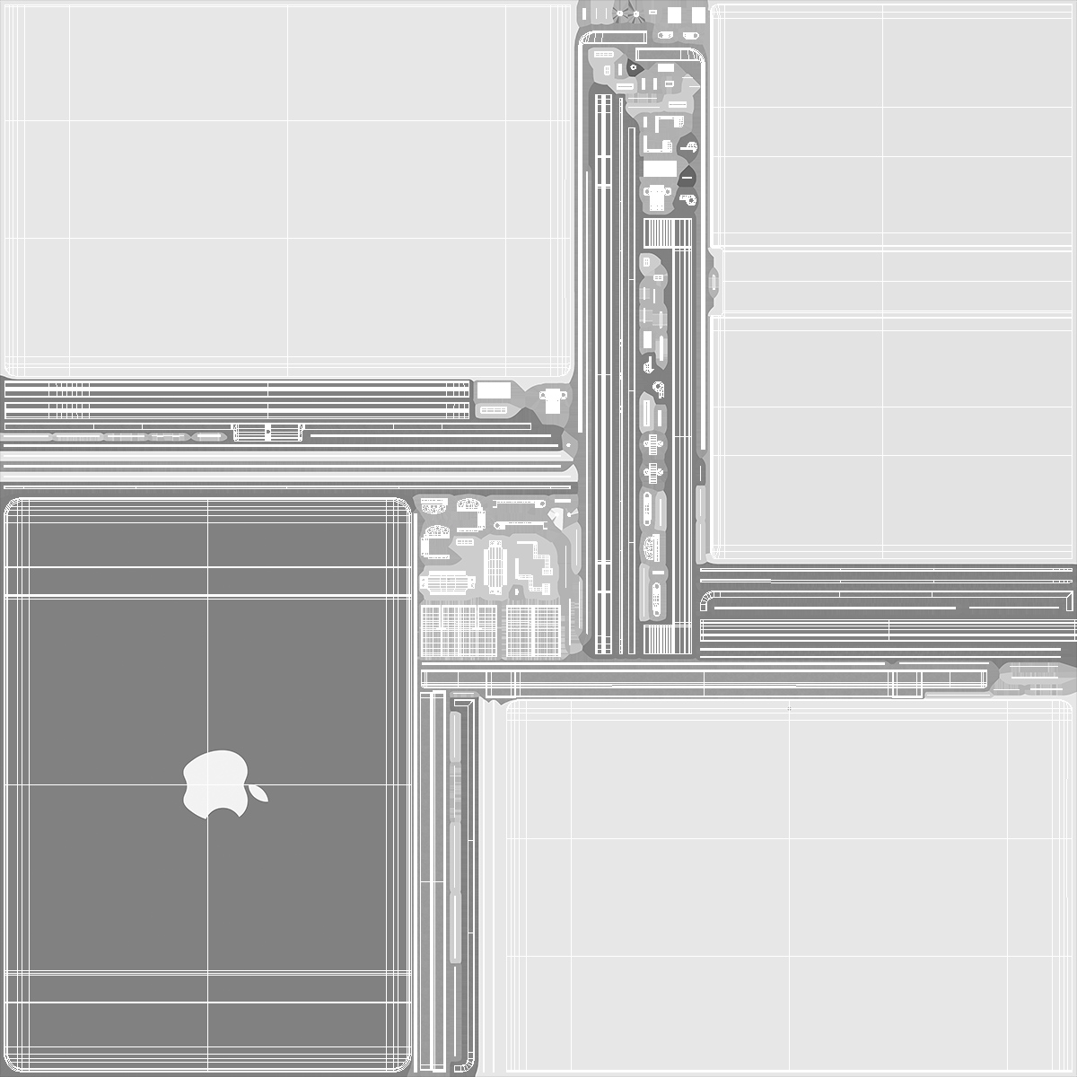 3D LCD Display Assembly MacBook Pro 14 M2 model